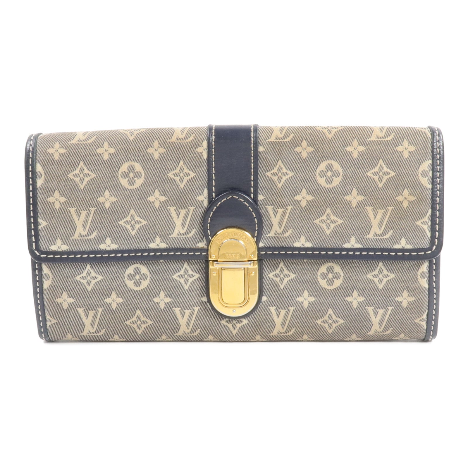 LOUIS VUITTON Monogram Idylle Portefeuille Sarah Wallet長錢包