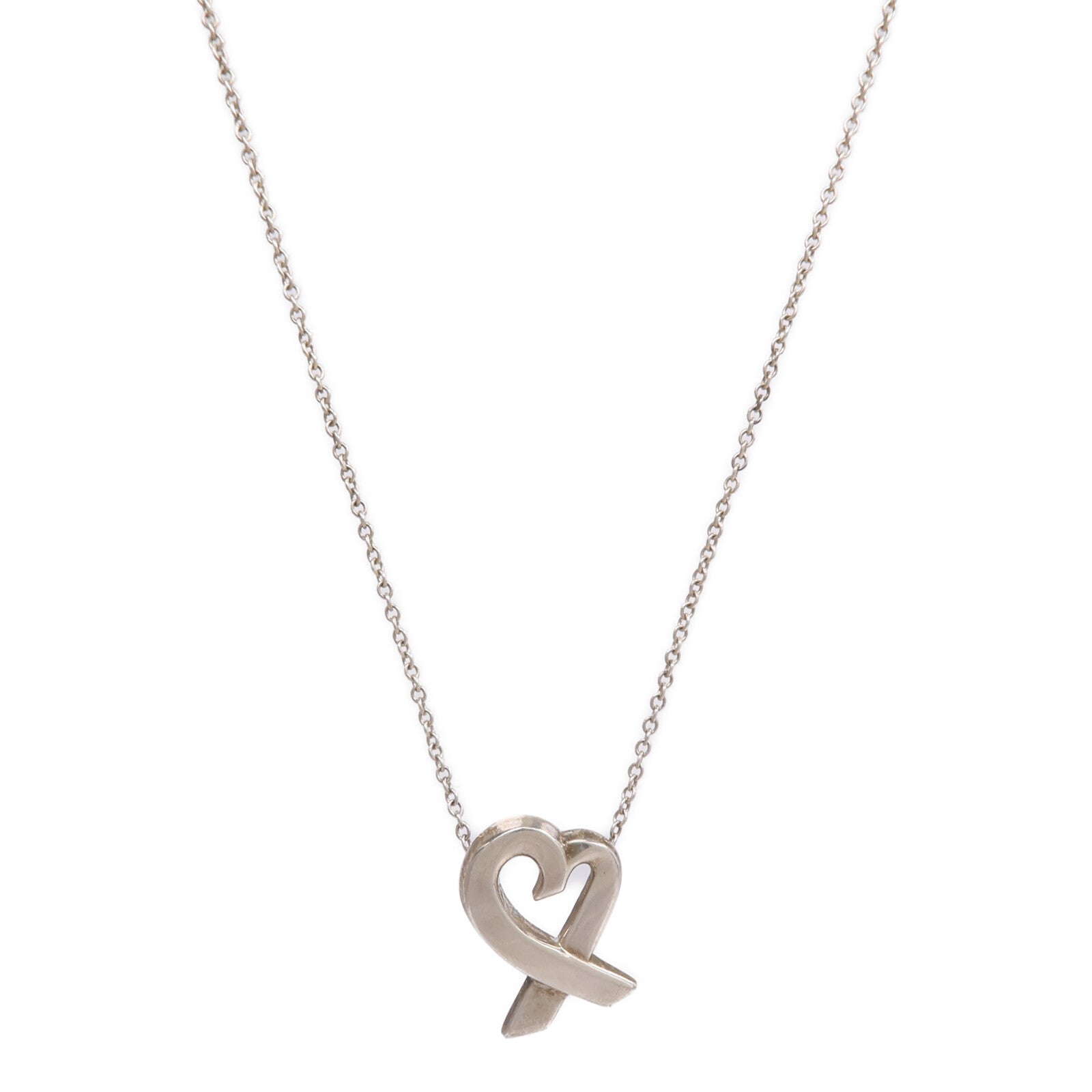 TIFFANY&CO 925純銀Loving Heart Pendant