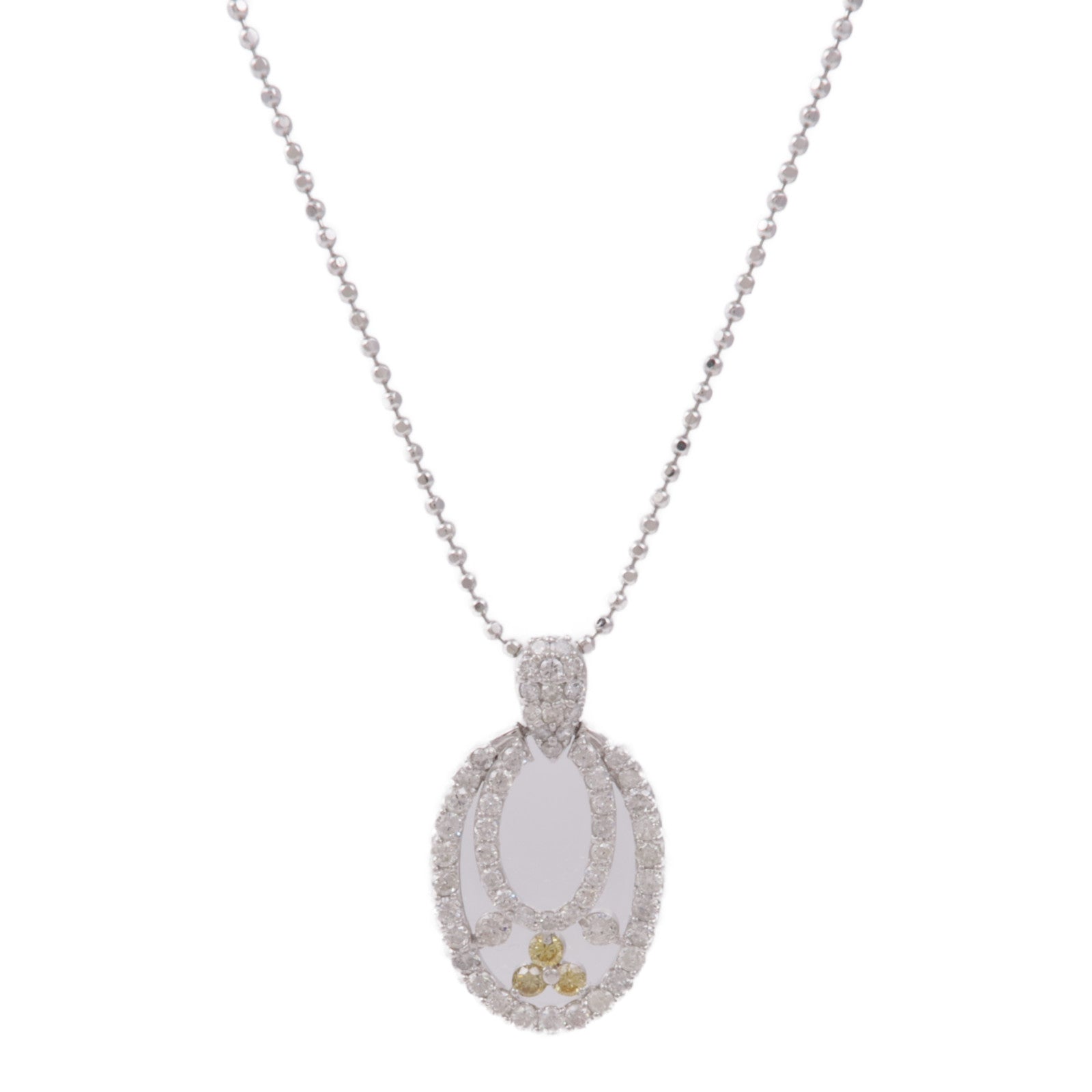 JEWELRY Diamond Necklace PT900 Platinum/PT850 Platinum