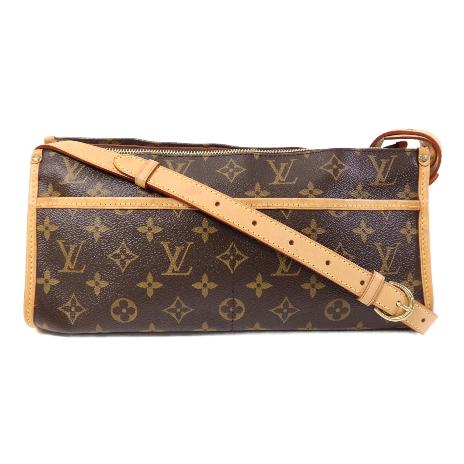 LOUIS VUITTON Monogram Popincourt Long金扣肩背袋