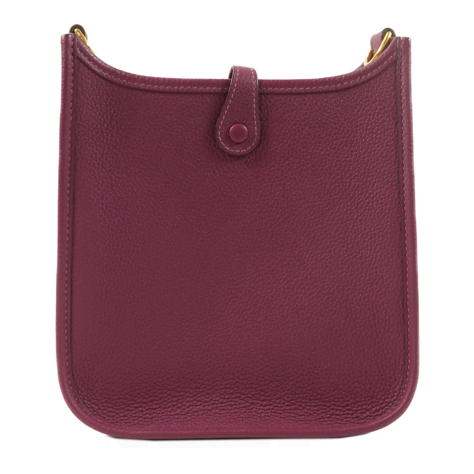 HERMES Clemence皮革Evelyne TPM金扣肩背袋Anemone