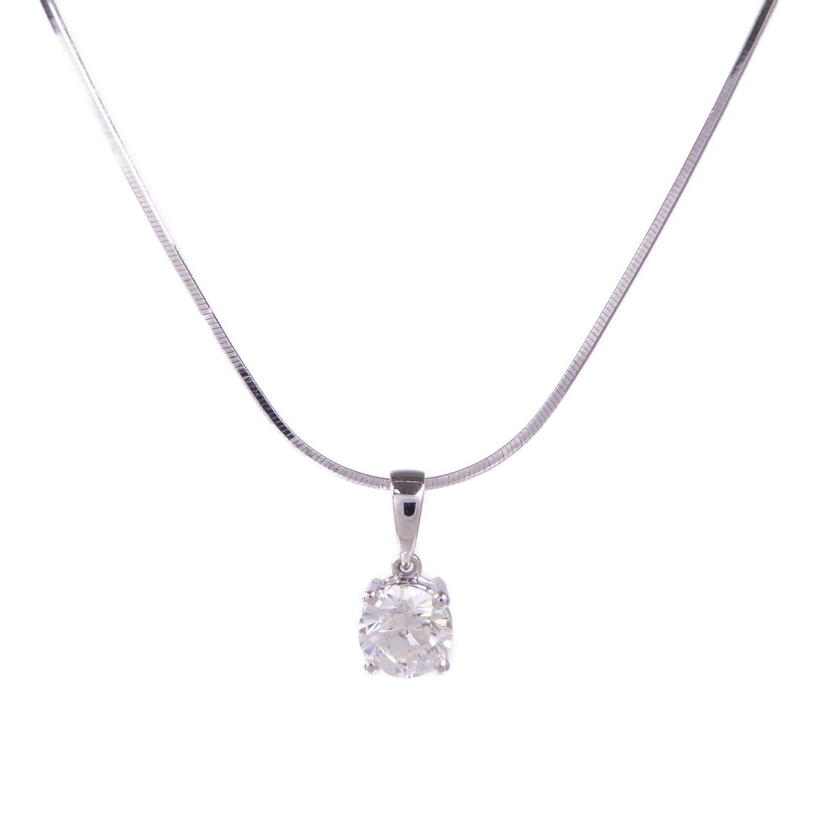 JEWELRY 18K白金Diamond Necklace鑽石項鍊
