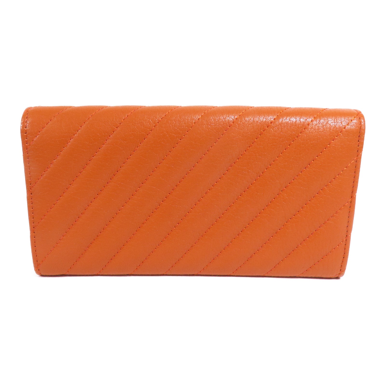 CHANEL 牛皮皮革Long Wallet金扣長錢包