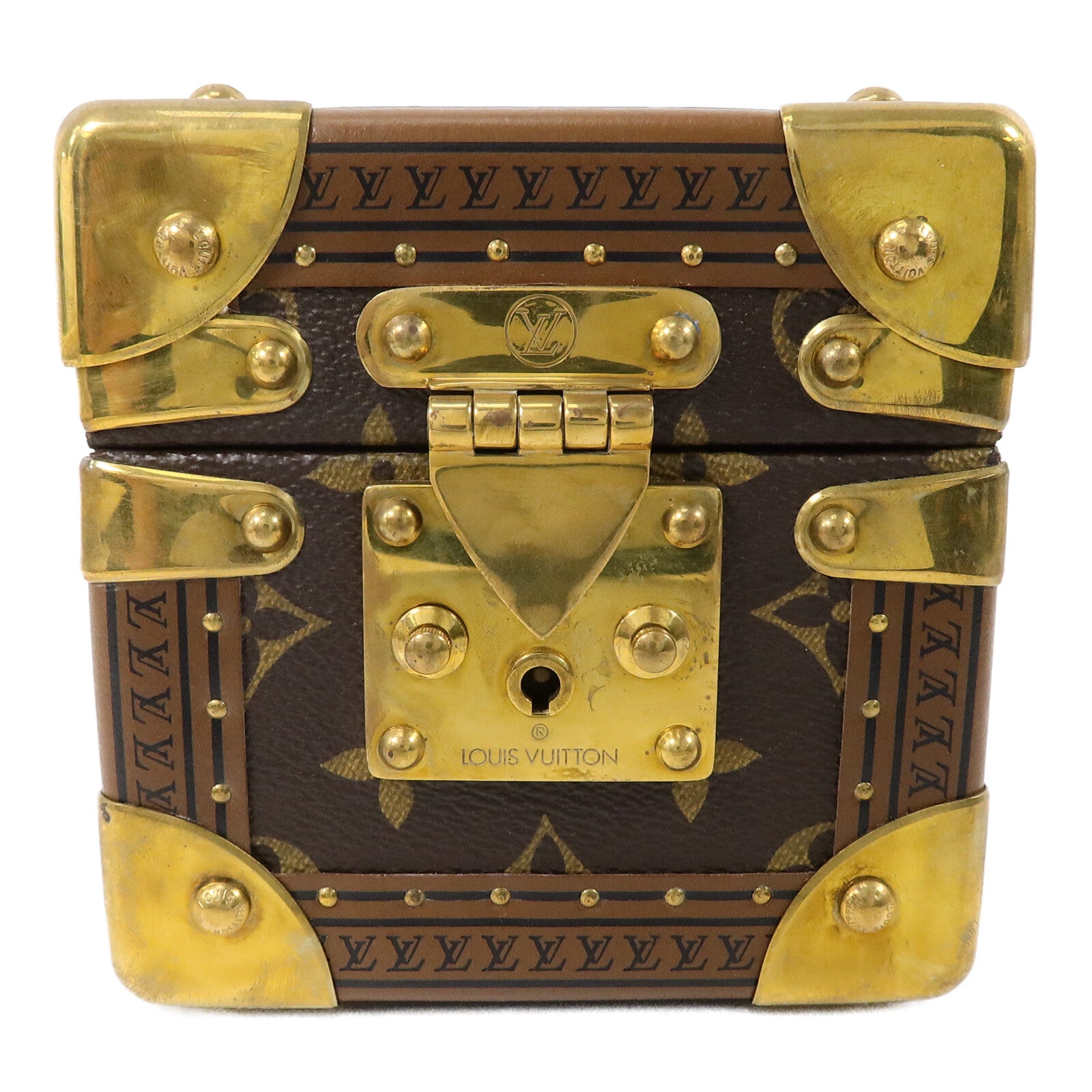 LOUIS VUITTON Monogram Coffret Merveilles Jewelry Box珠寶盒