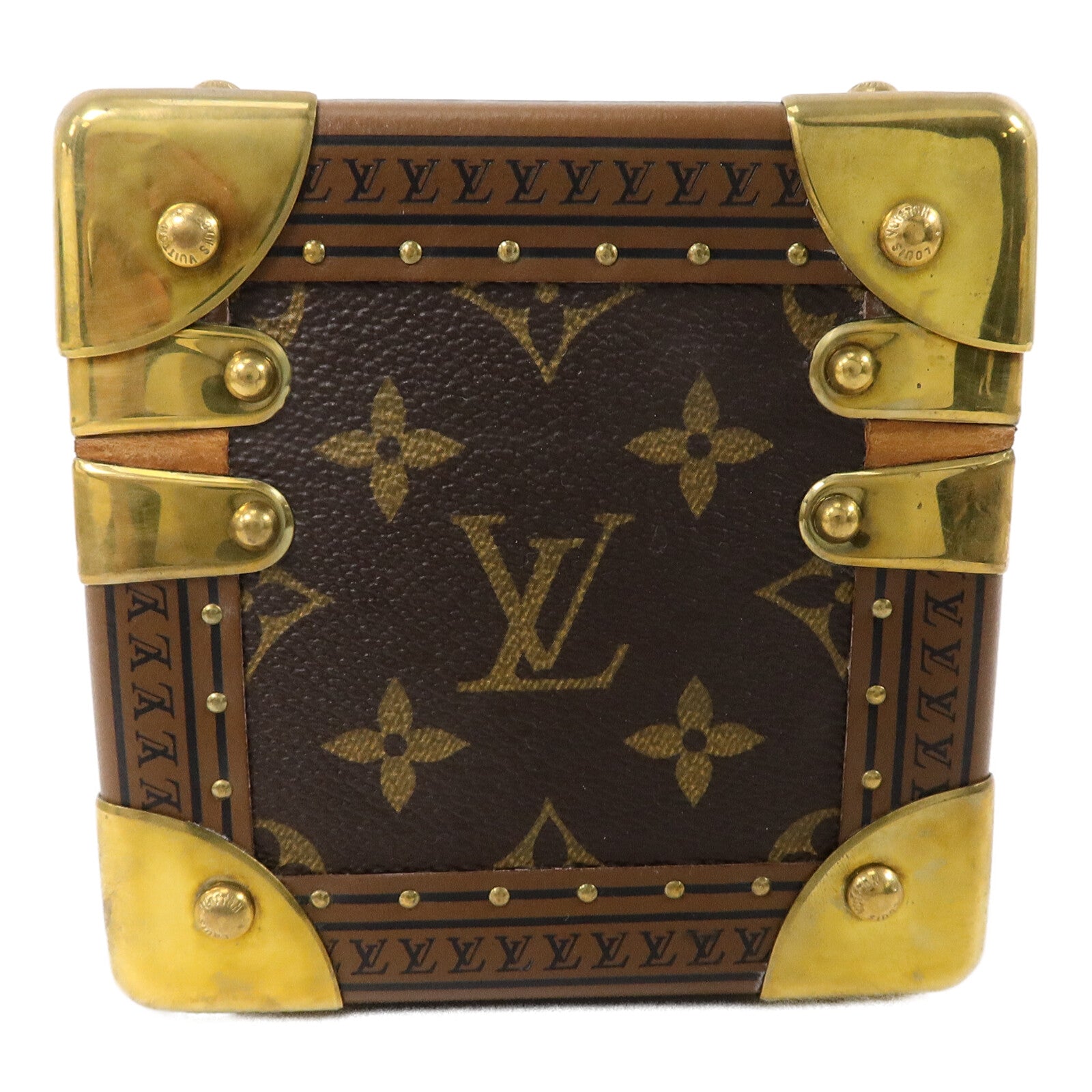 LOUIS VUITTON Monogram Coffret Merveilles Jewelry Box珠寶盒