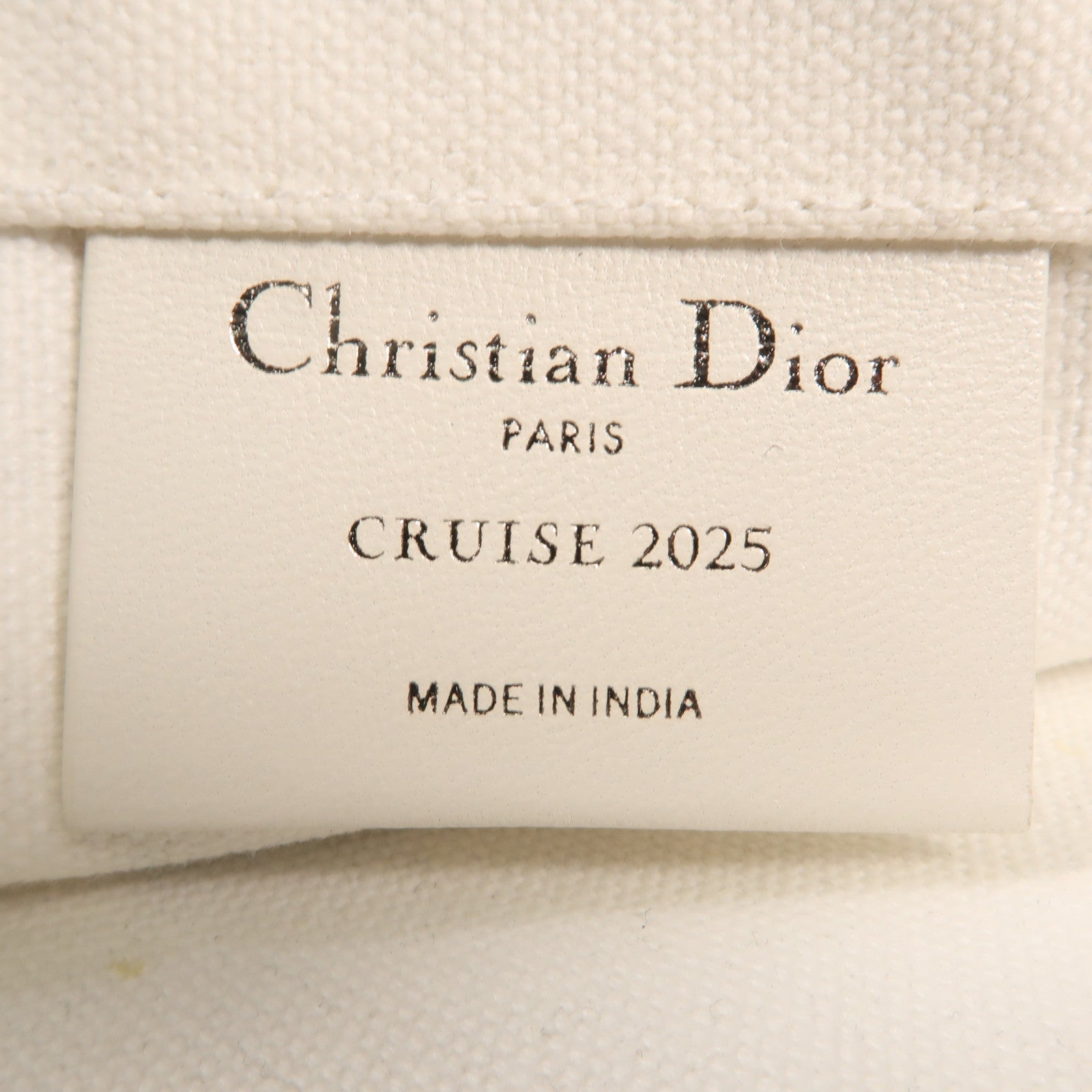 Dior 帆布Cruise 2025 Tote Bag手挽袋