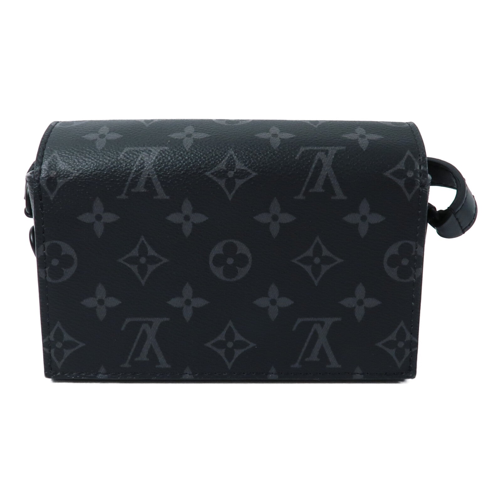 LOUIS VUITTON Monogram Eclipse Steamer Wearable Wallet肩背袋