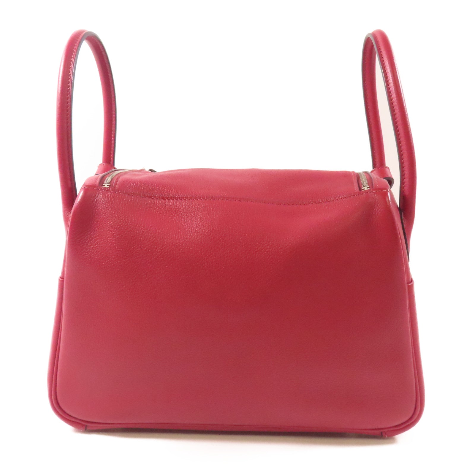 HERMES PHW Lindy 26 2 Way Bag Evercolor Leather