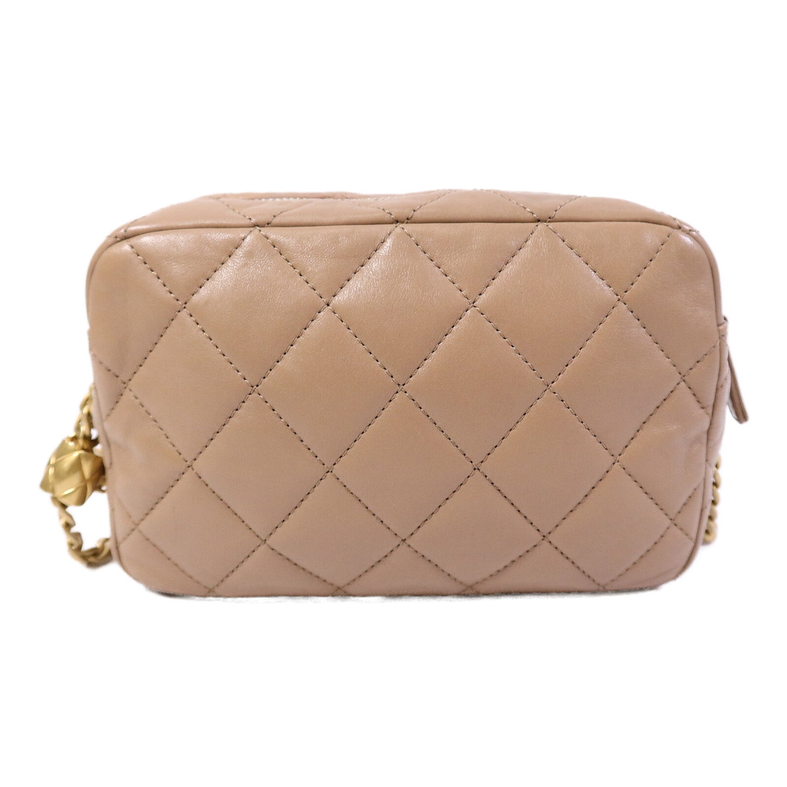 CHANEL 羊皮皮革Chain Shoulder Bag鏈帶肩背袋