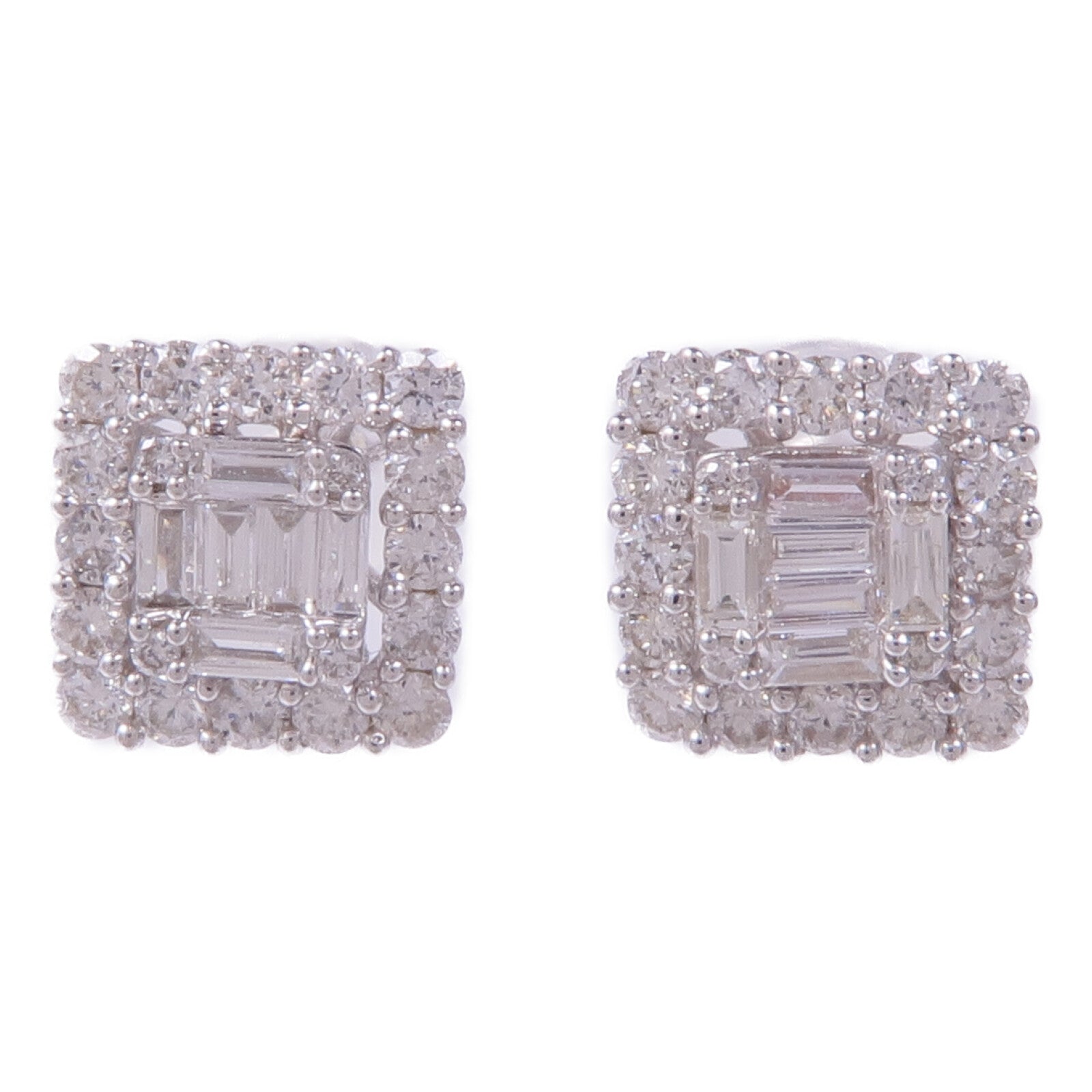 JEWELRY 18K白金Diamond Earrings鑽石耳環