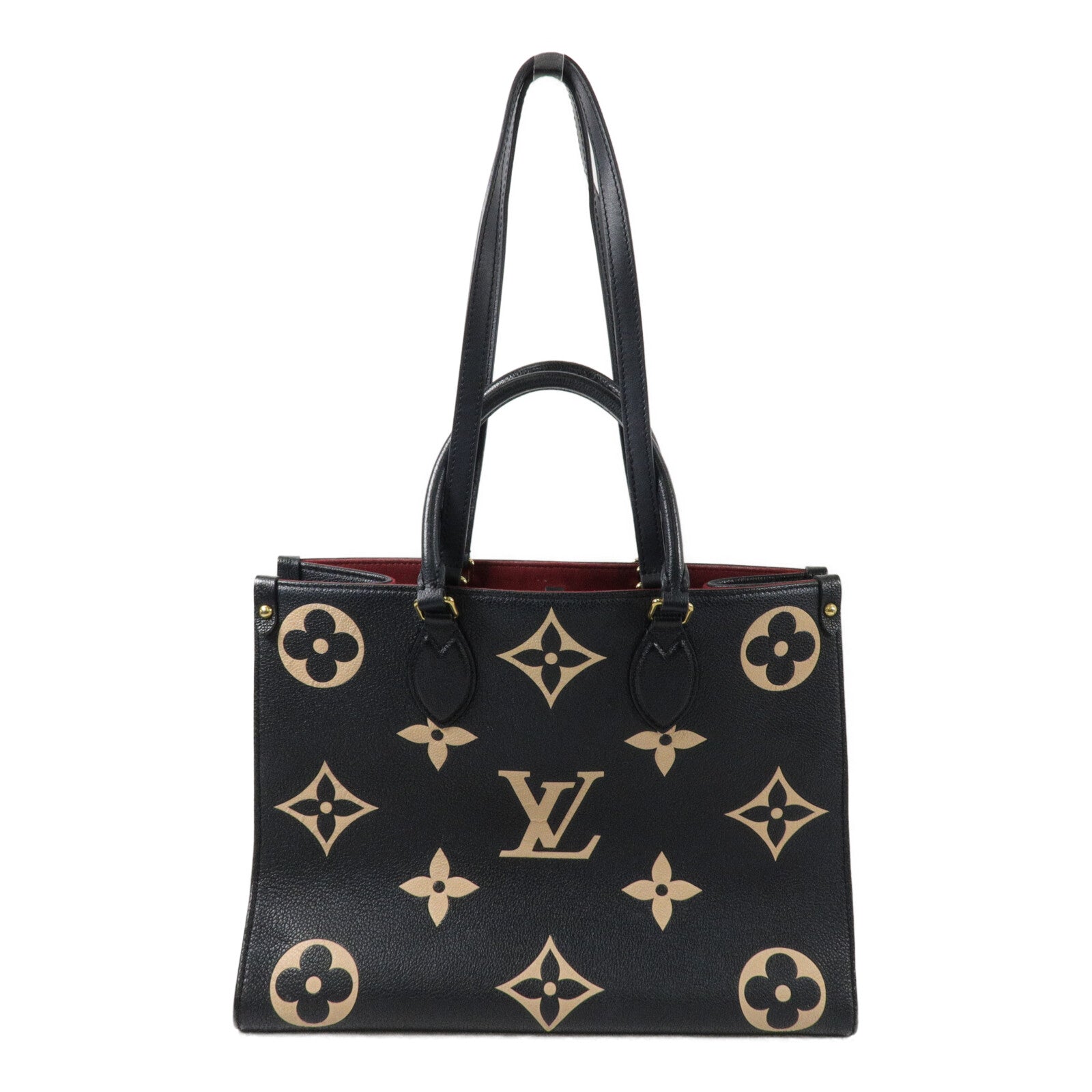LOUIS VUITTON Monogram Empreinte On The GO手挽肩背兩用袋