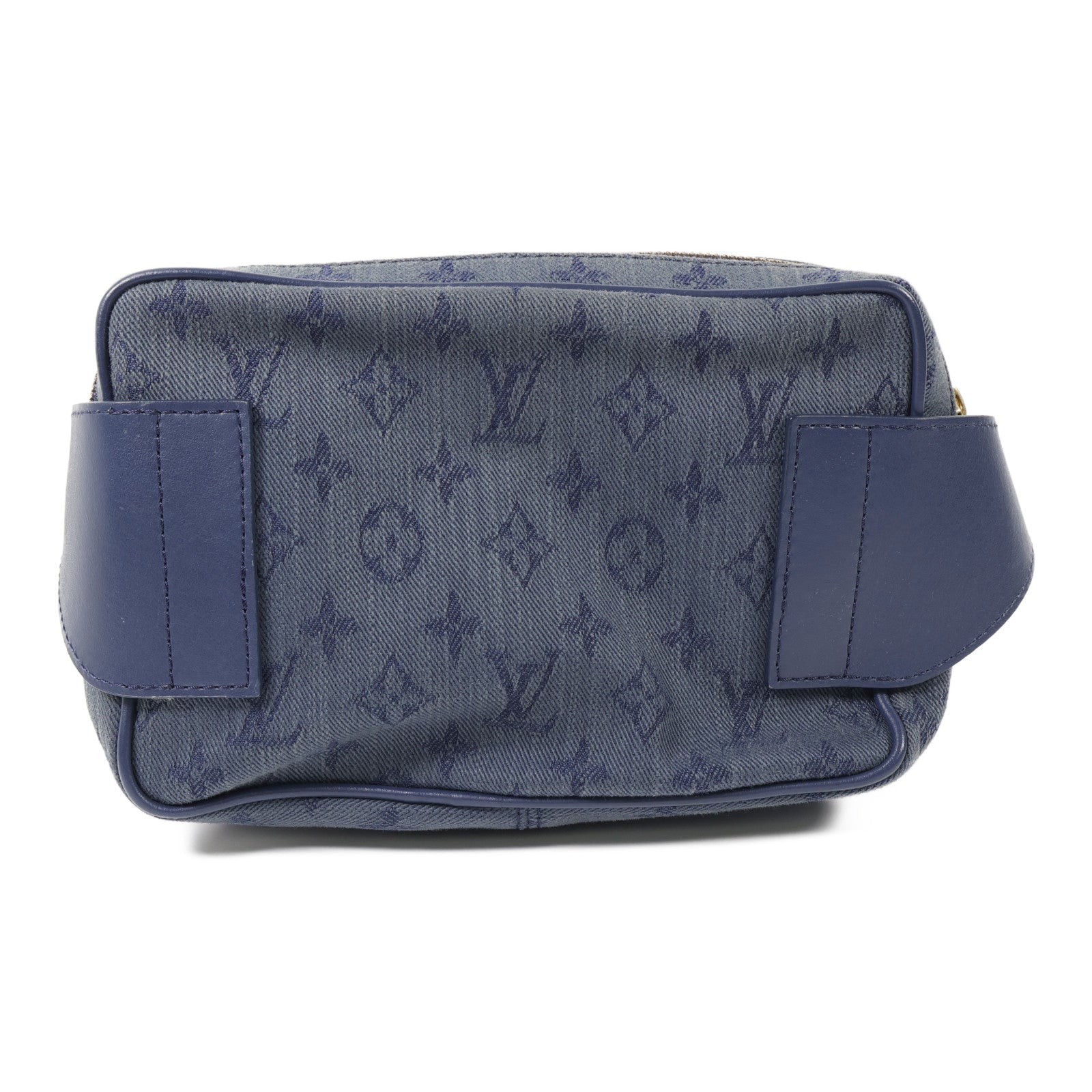 LOUIS VUITTON Monogram Denim Outdoor Bumbag金扣肩背袋