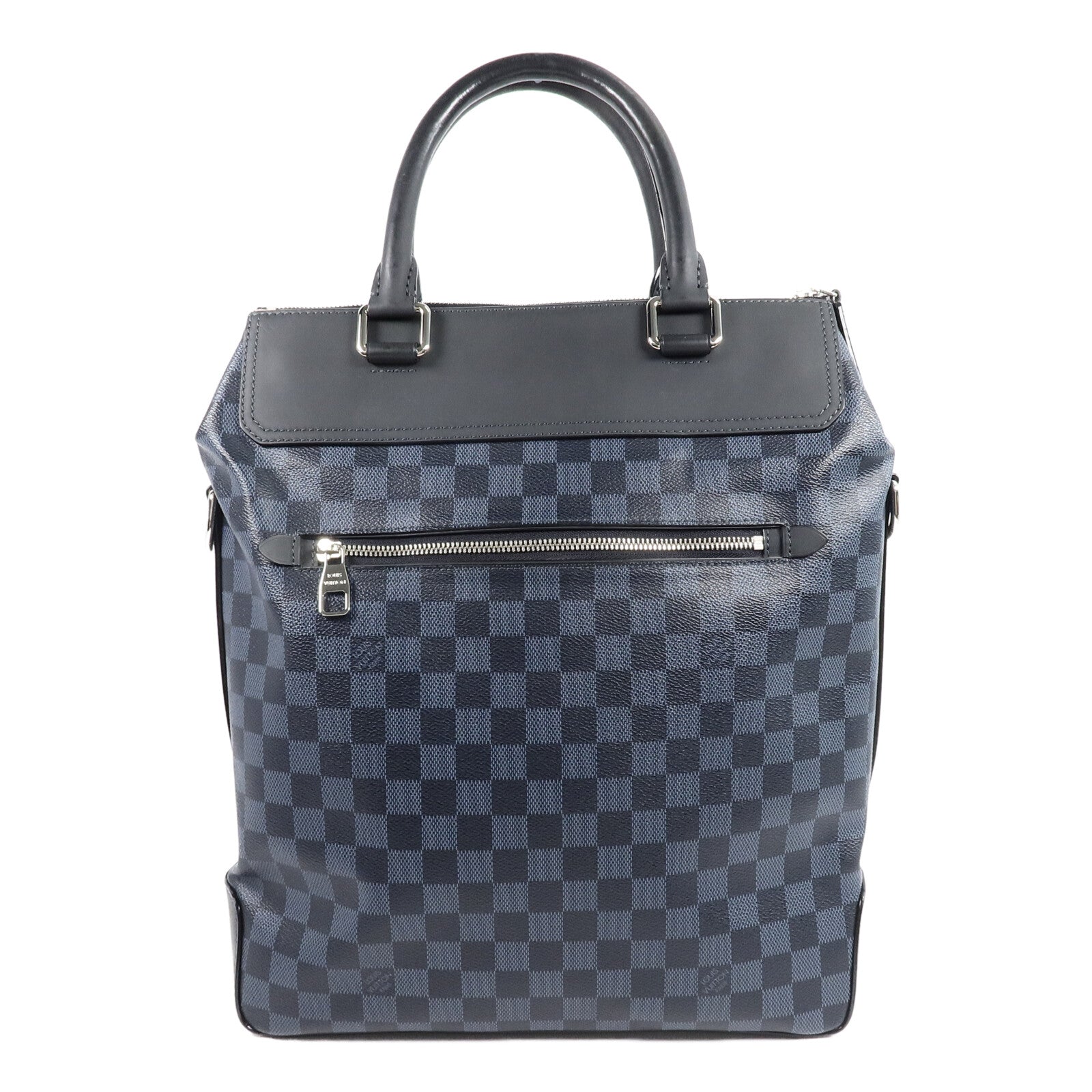 LOUIS VUITTON Damier Cobalt Greenwich手挽肩背兩用袋