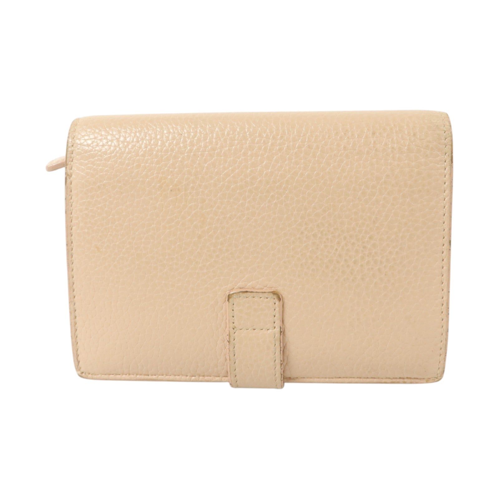 SAINT LAURENT 牛皮皮革Sac De Jour Bifold Wallet銀扣錢包