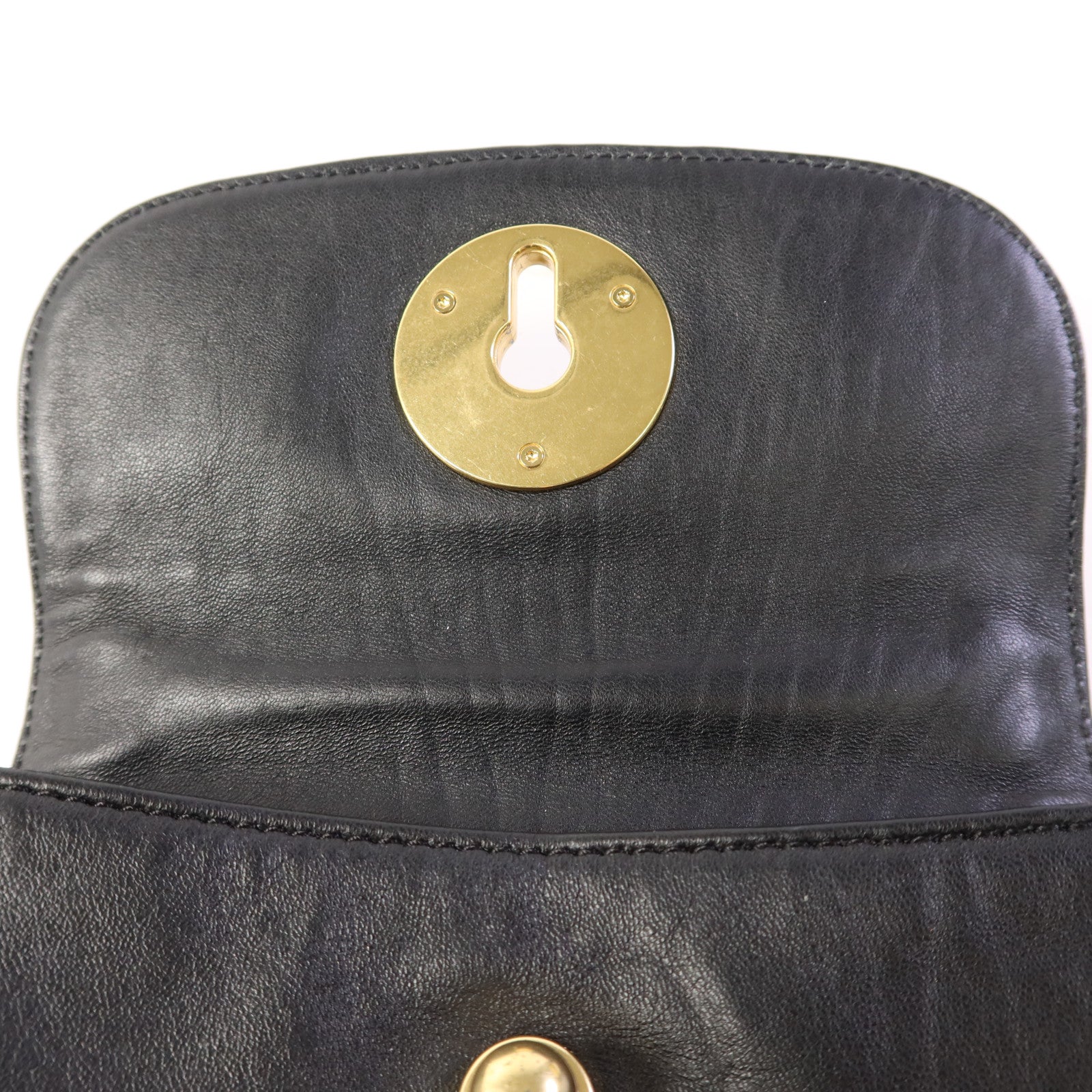 SEE BY CHLOE 牛皮皮革Chain Shoulder Bag金扣鏈帶肩背袋