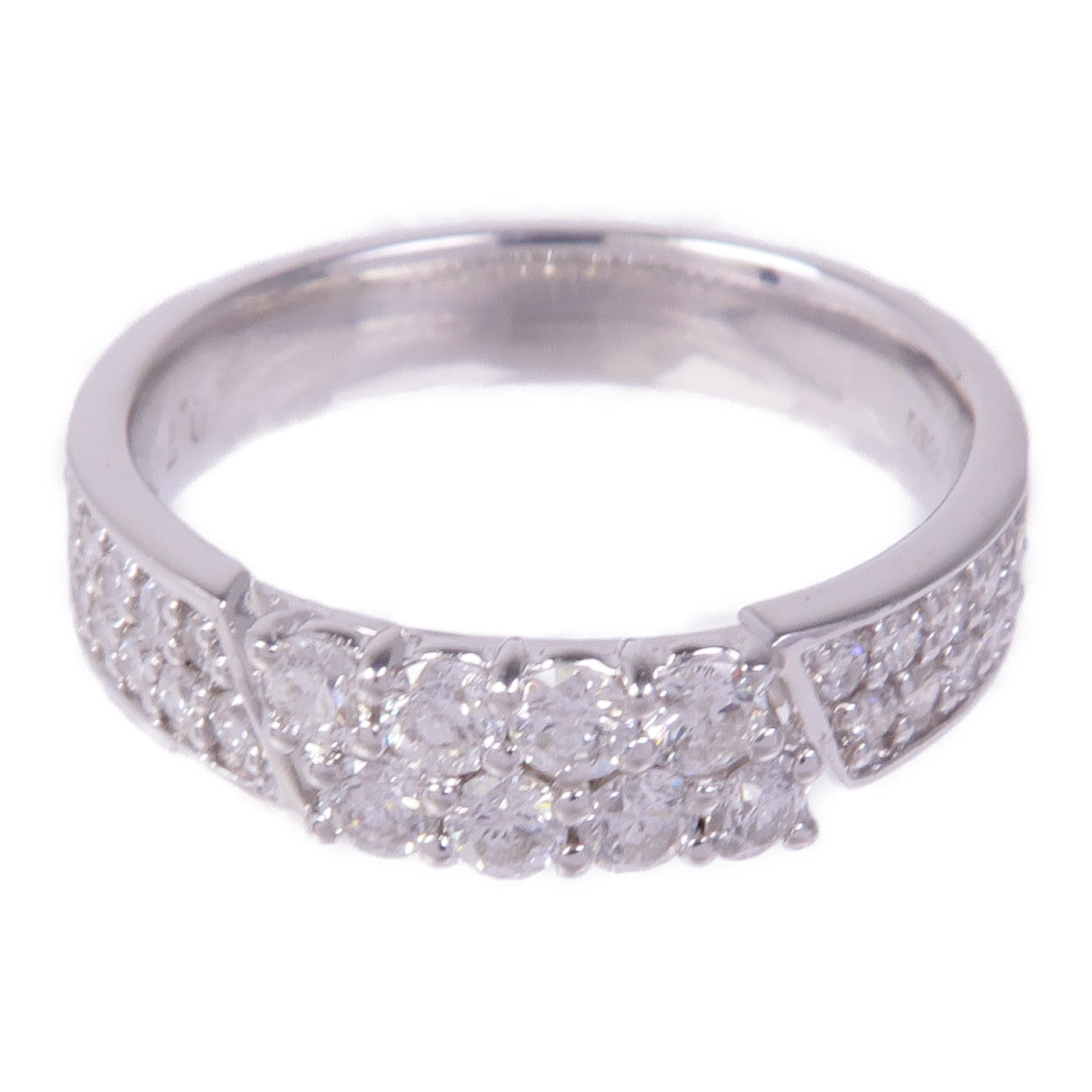JEWELRY 【激減優惠】18K白金Diamond Ring鑽石戒指US#6.75