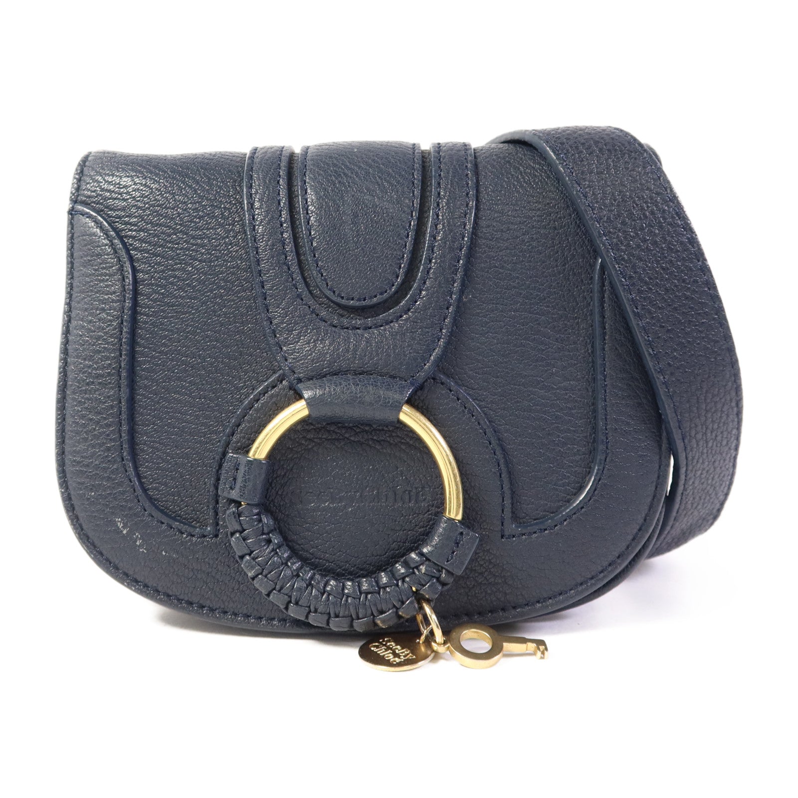 SEE BY CHLOE 【激減優惠】牛皮皮革Shoulder Bag金扣肩背袋