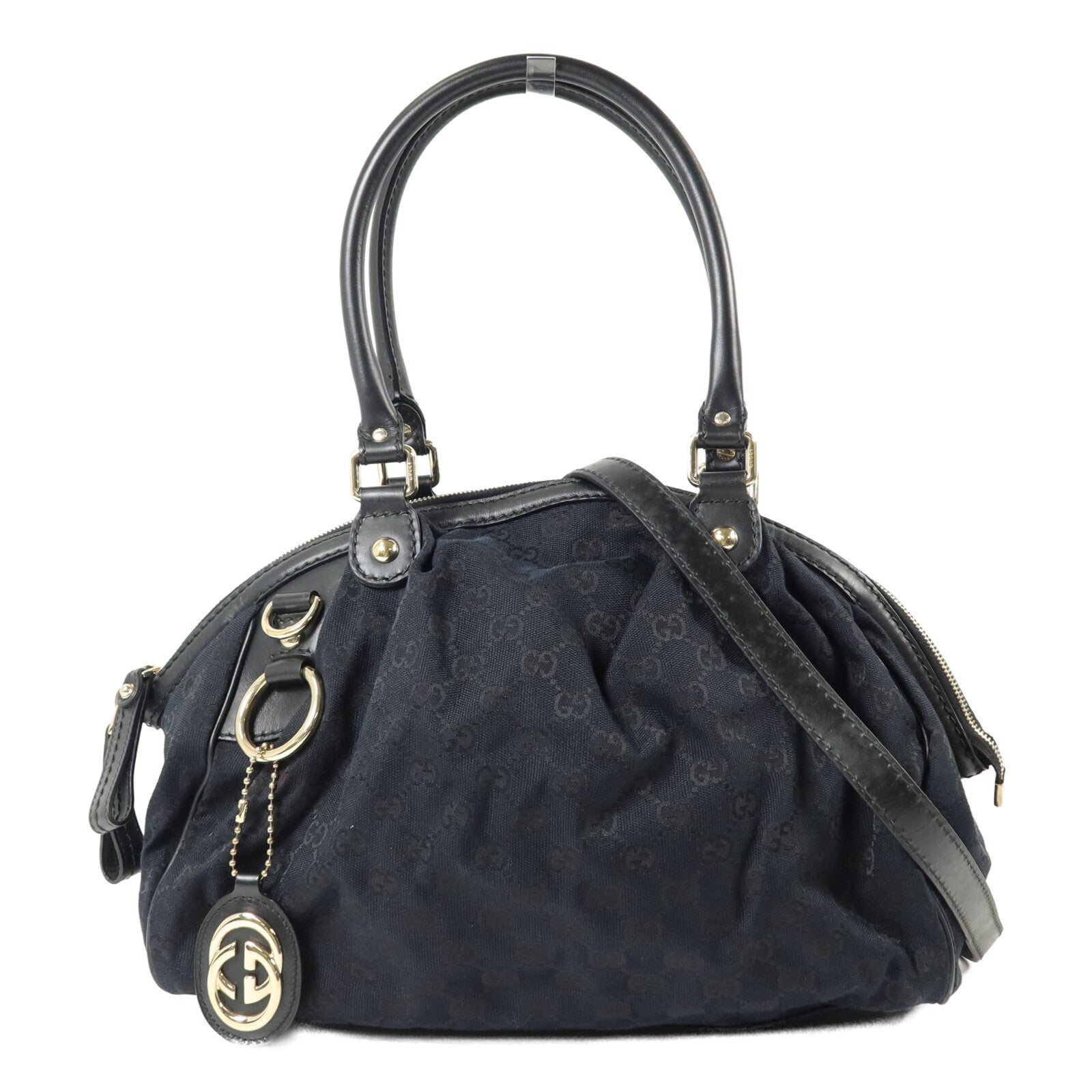 GUCCI 帆布Shoulder Bag手挽肩背兩用袋