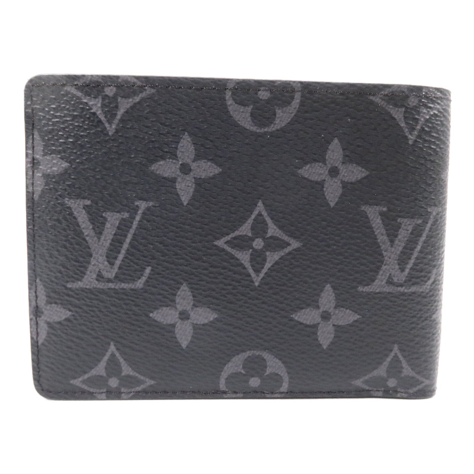 LOUIS VUITTON Monogram Eclipse Multiple錢包