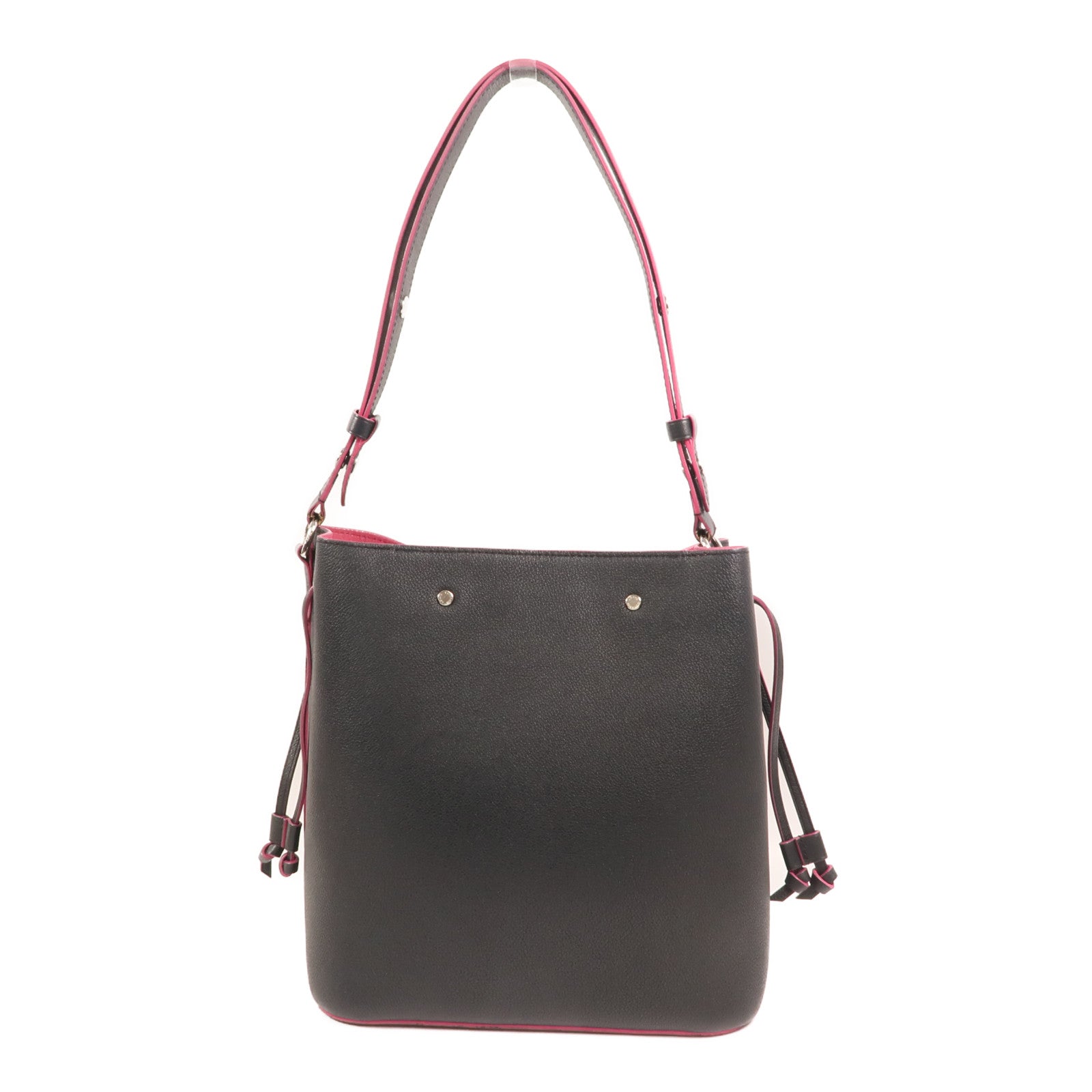 LOUIS VUITTON 牛皮皮革Lockme Bucket銀扣肩背袋