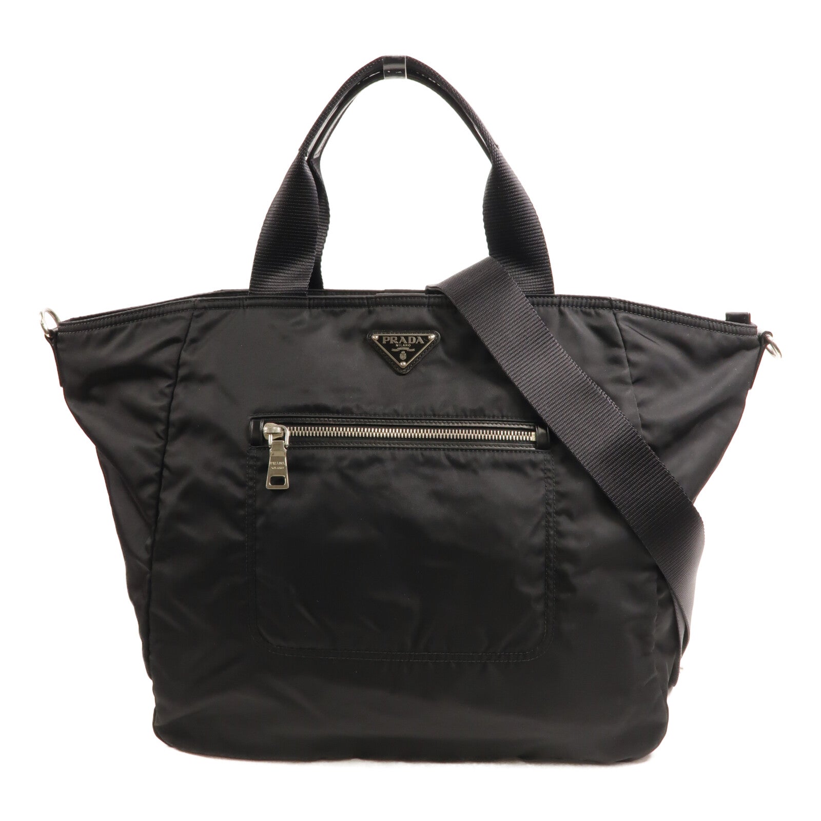 PRADA 尼龍Tote手挽肩背兩用袋