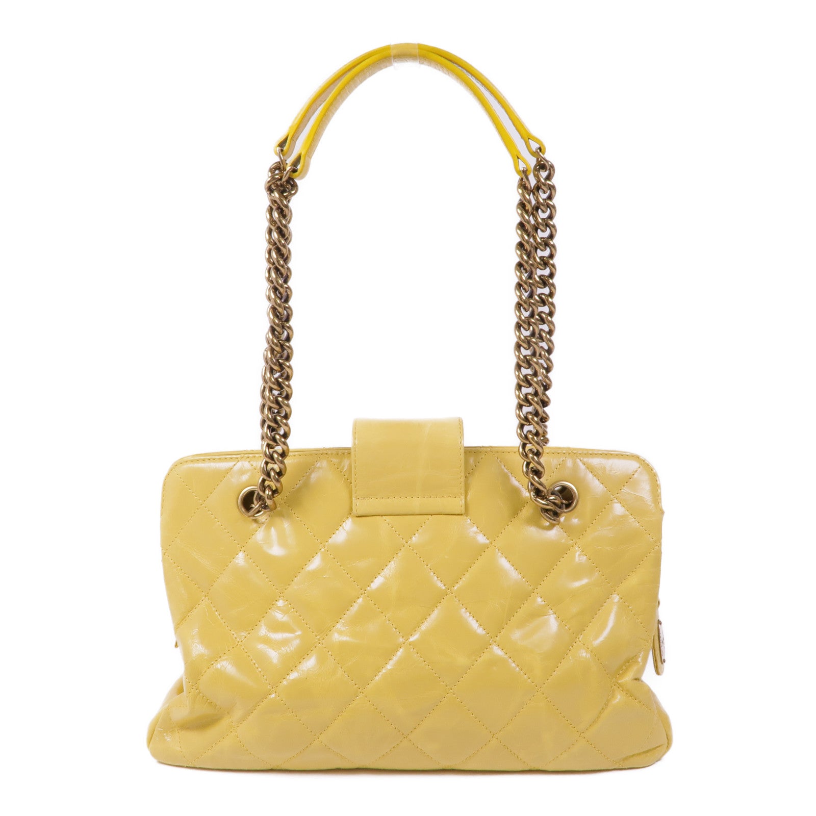 CHANEL 牛皮皮革2.55 Chain Shoulder金扣鏈帶肩背袋