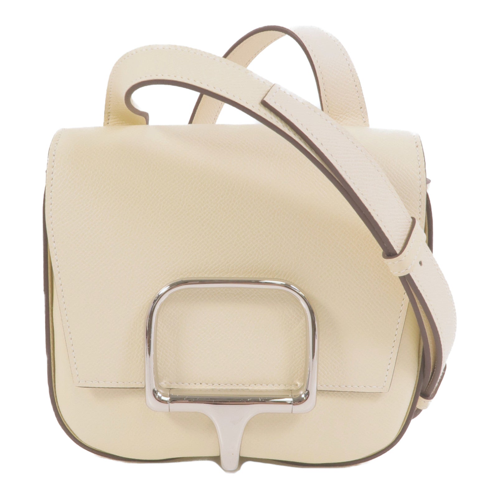 HERMES Epsom皮革Della Cavalleria Mini肩背袋Nata