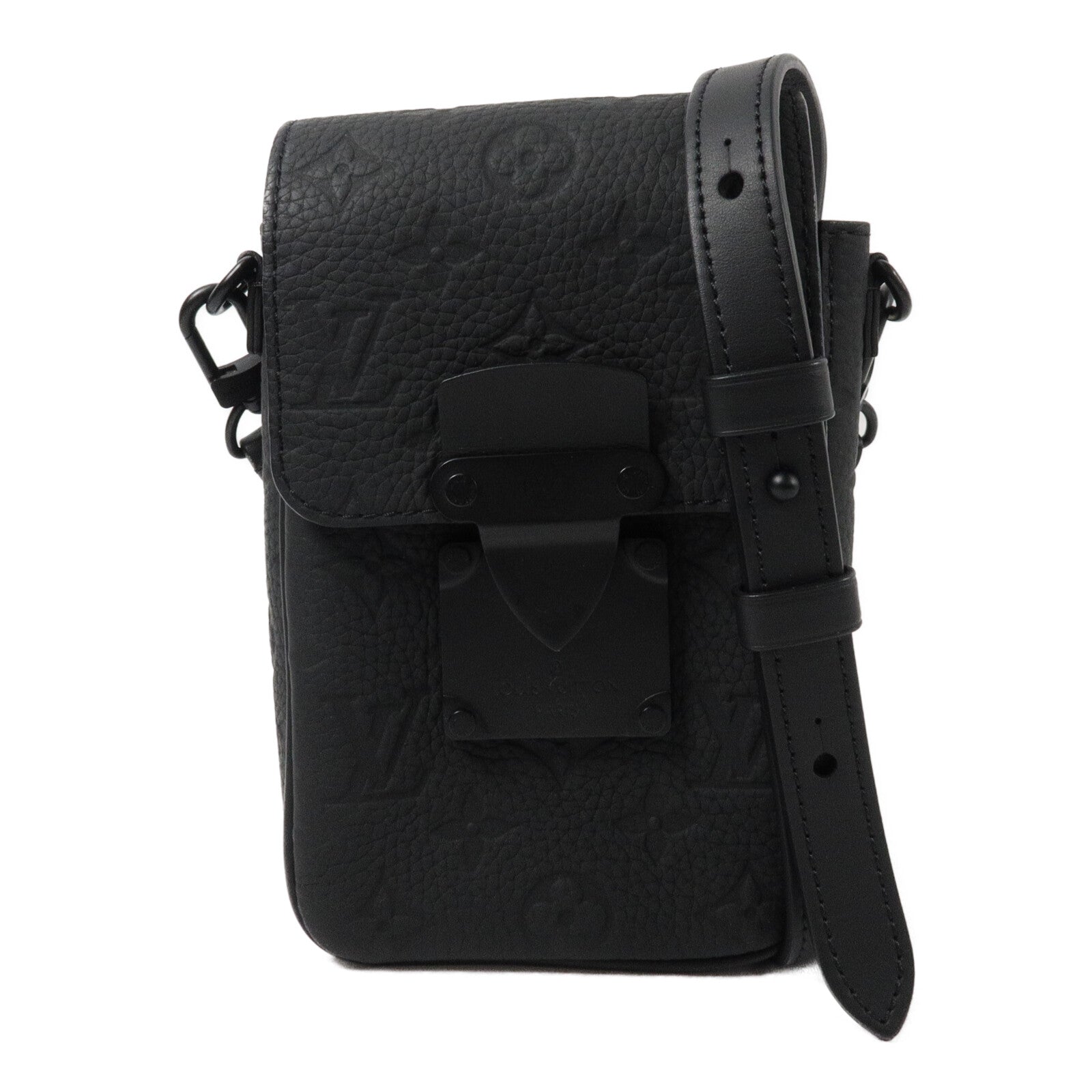 LOUIS VUITTON Monogram Taurillon S-Lock肩背袋