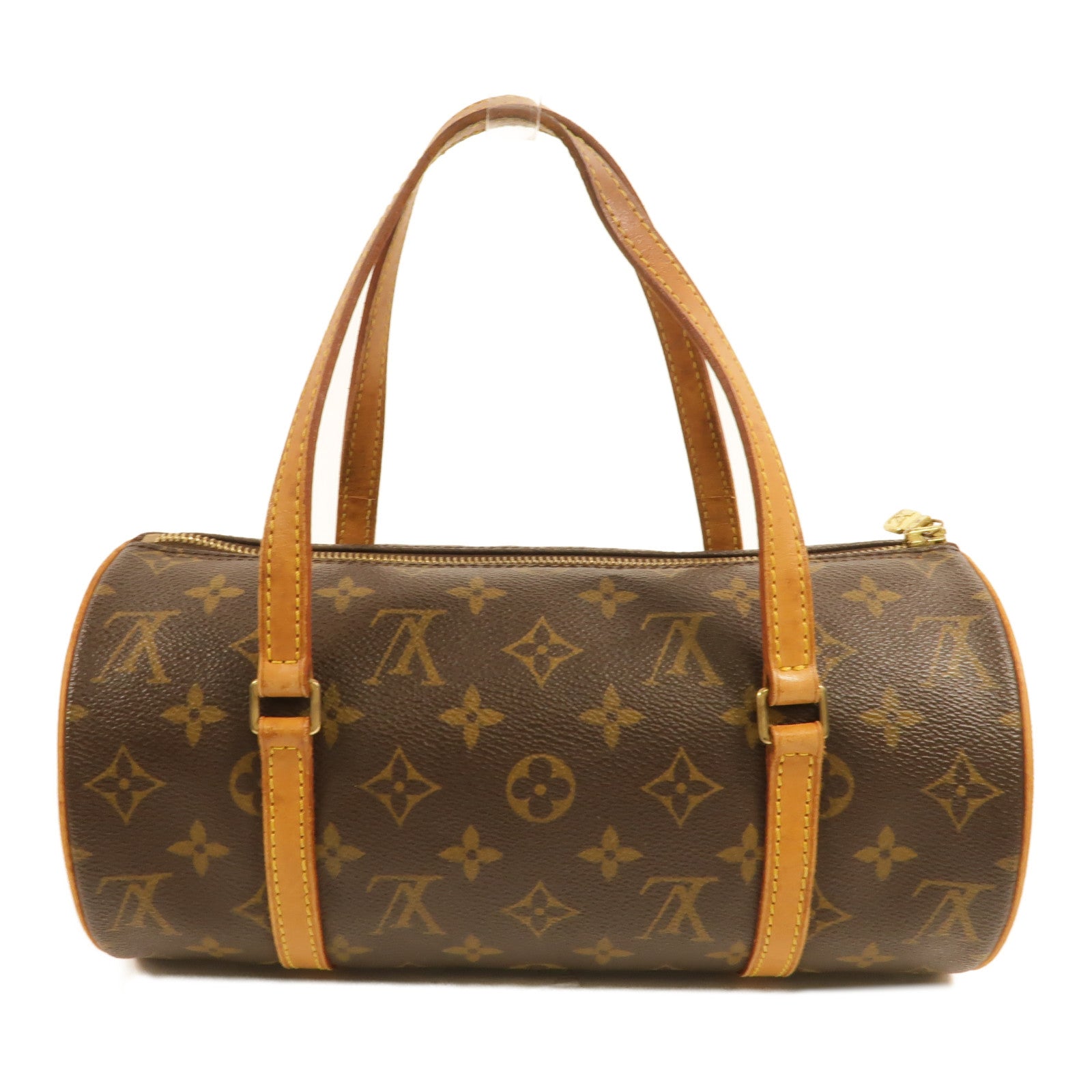 LOUIS VUITTON Monogram Papillon PM金扣手挽袋