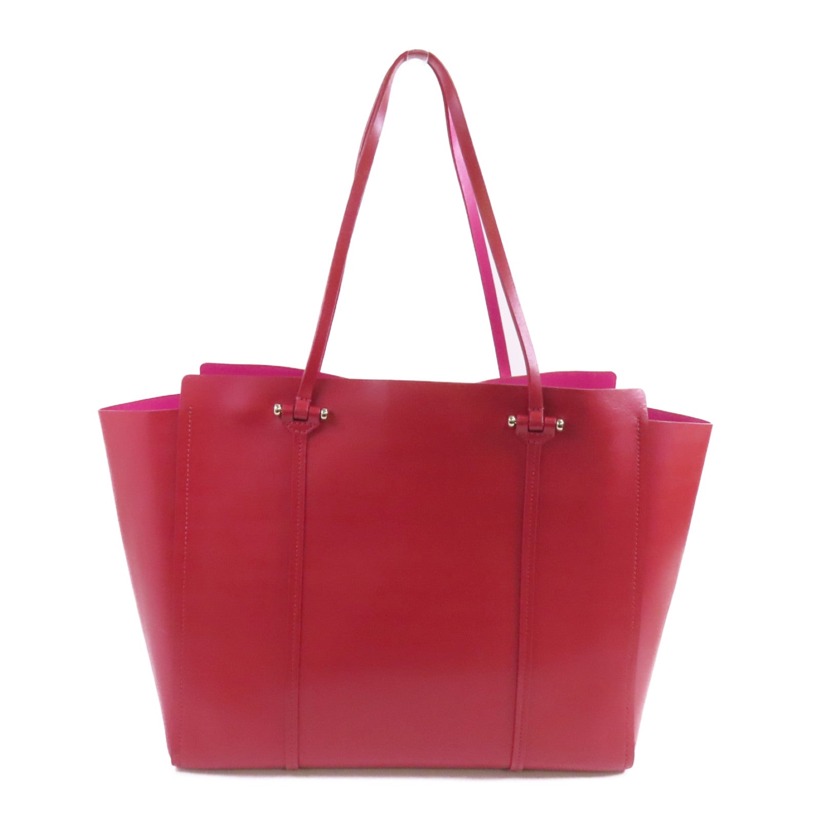 Kate Spade 【激減優惠】牛皮皮革Tote Bag金扣肩背袋