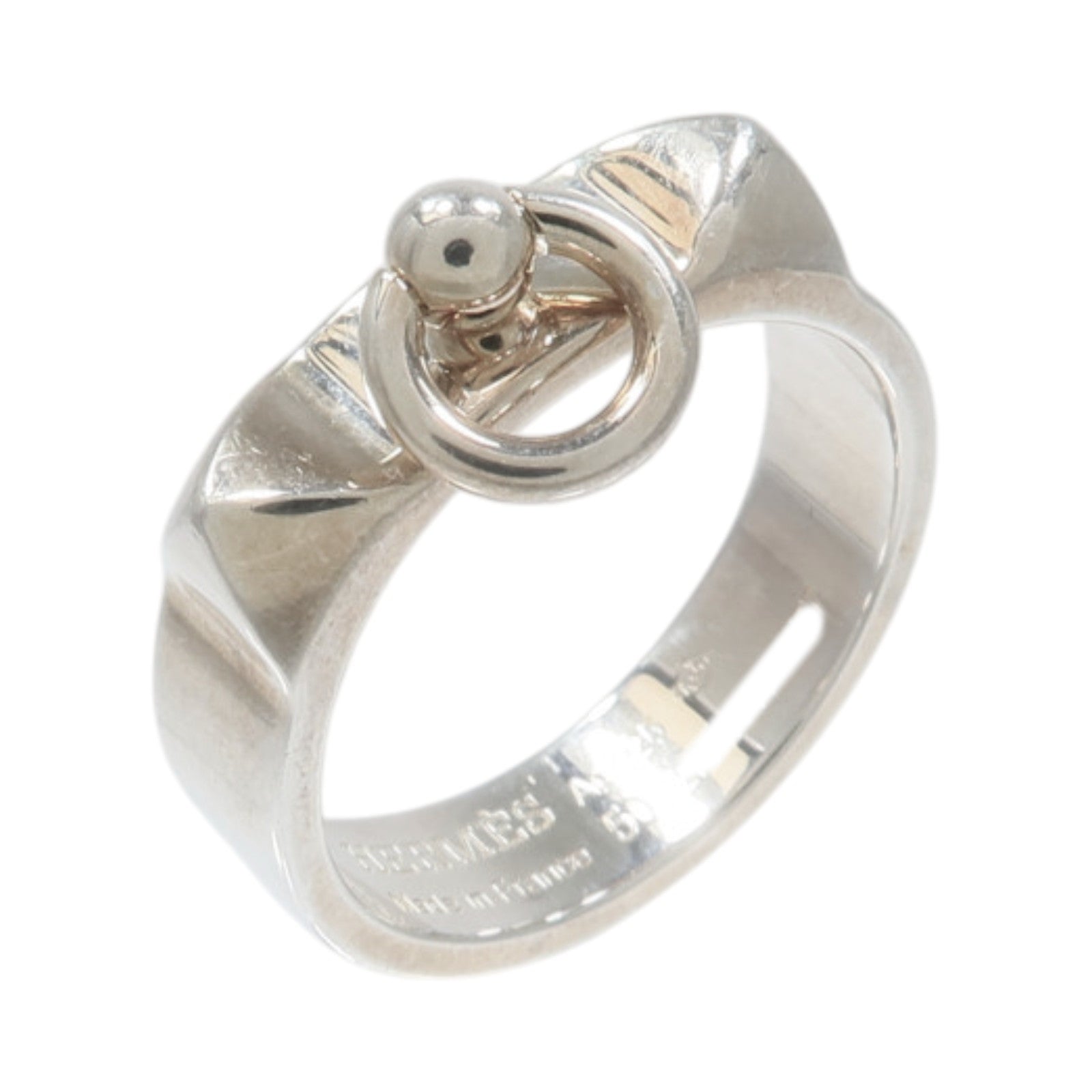 HERMES 925純銀Collier De Chien Ring戒指