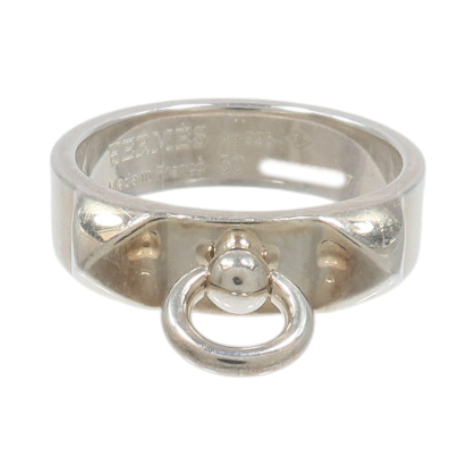 HERMES 925純銀Collier De Chien Ring戒指