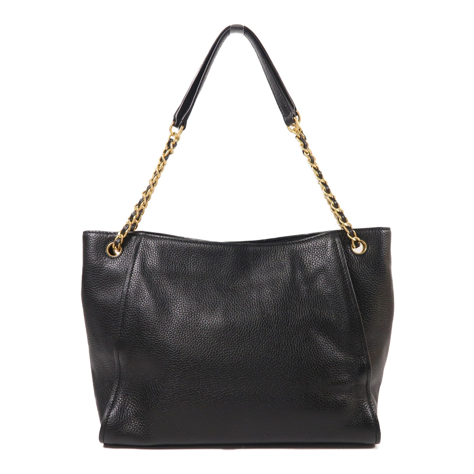 牛皮皮革Chain Shoulder金扣鏈帶肩背袋