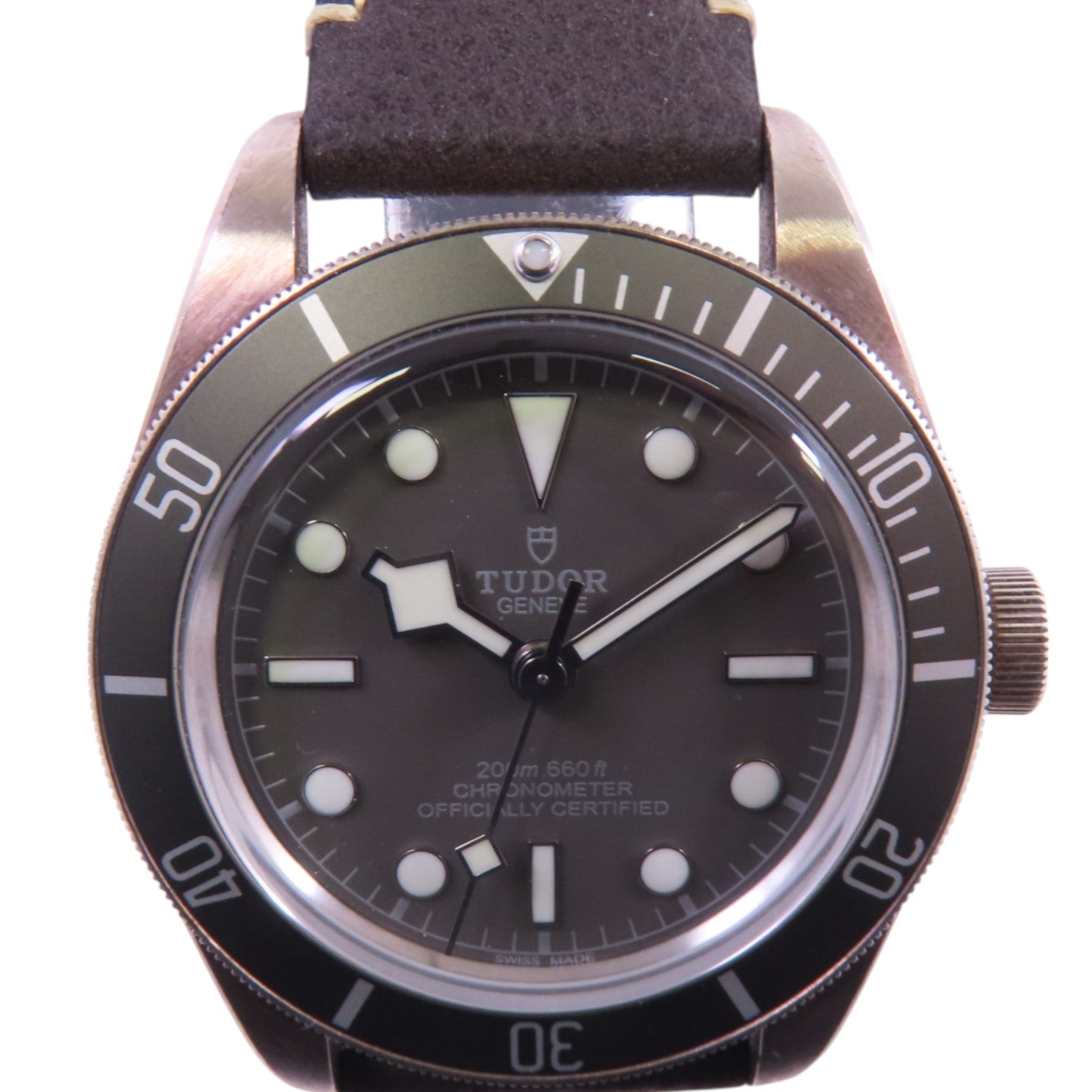 TUDOR BlackBay58 79010SG Automatic Watch Leather Belt Stainless Steel Dark Grey