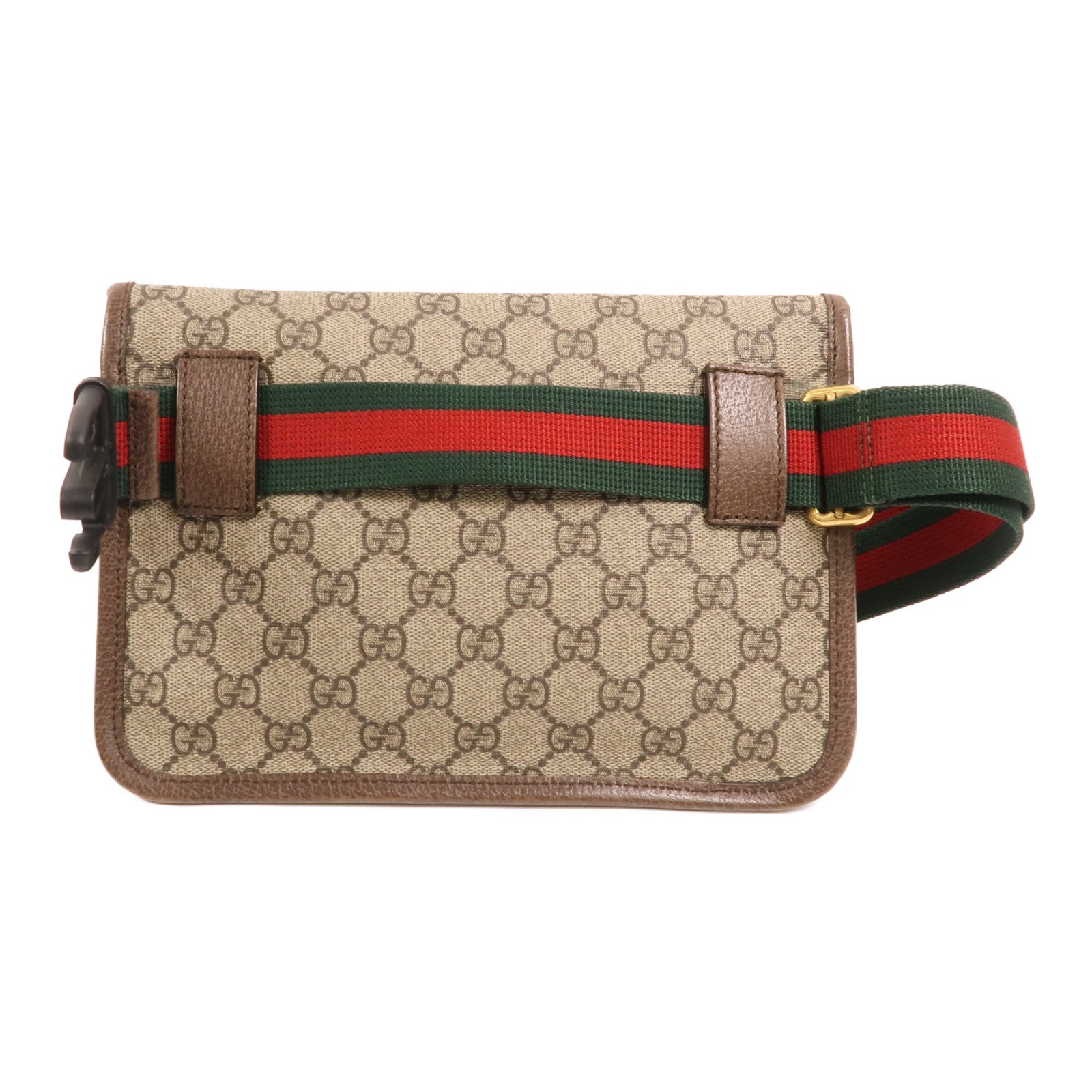 GUCCI 塗層帆布Neo Vintage GG Supreme金扣腰包