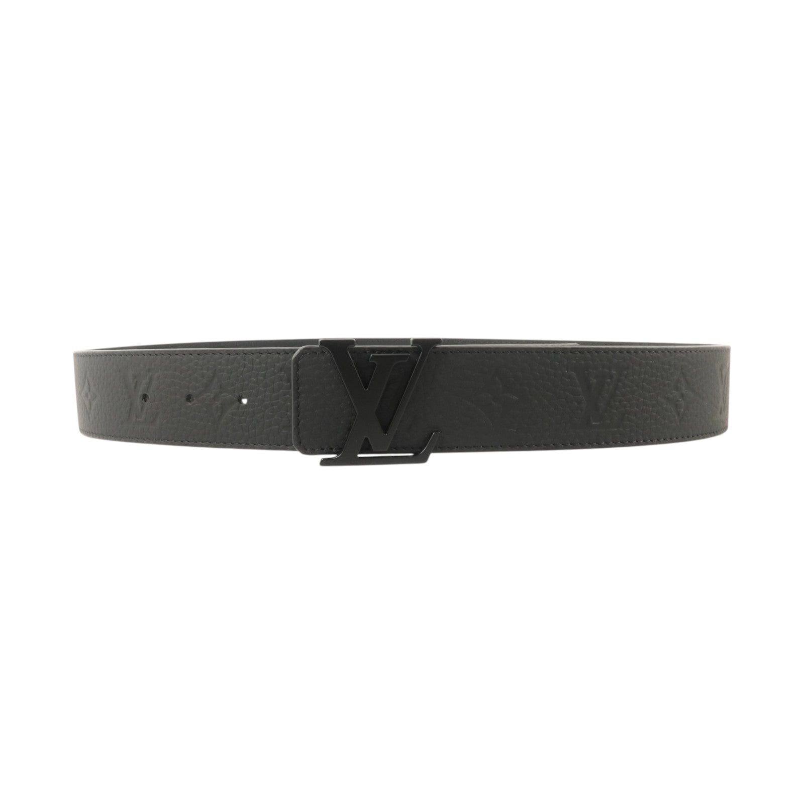 LOUIS VUITTON Taurillon Initiales 40mm Reversible Belt皮帶