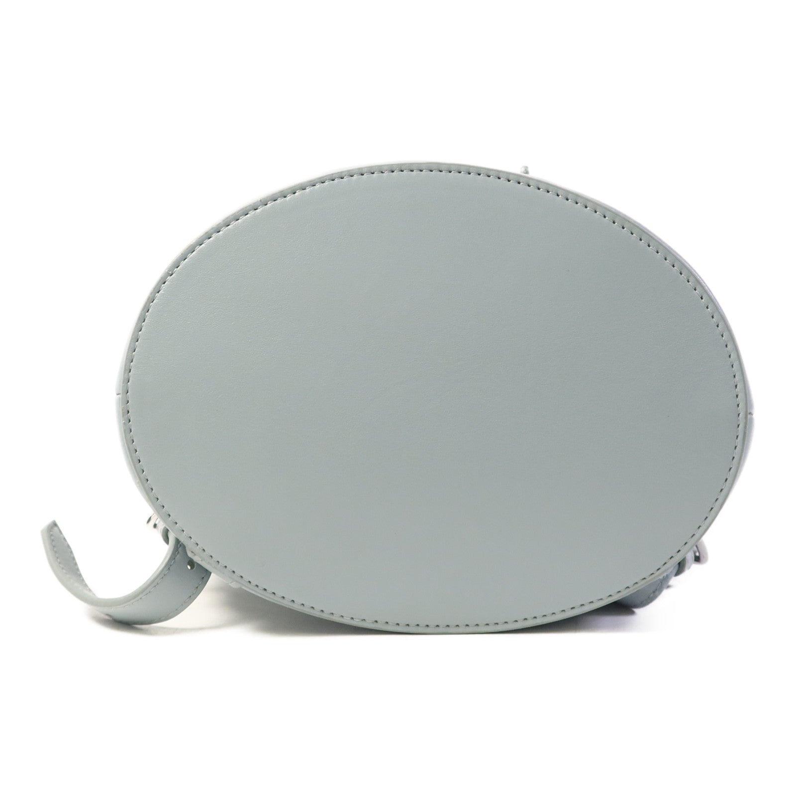 CELINE 牛皮皮革Bonnie銀扣背包