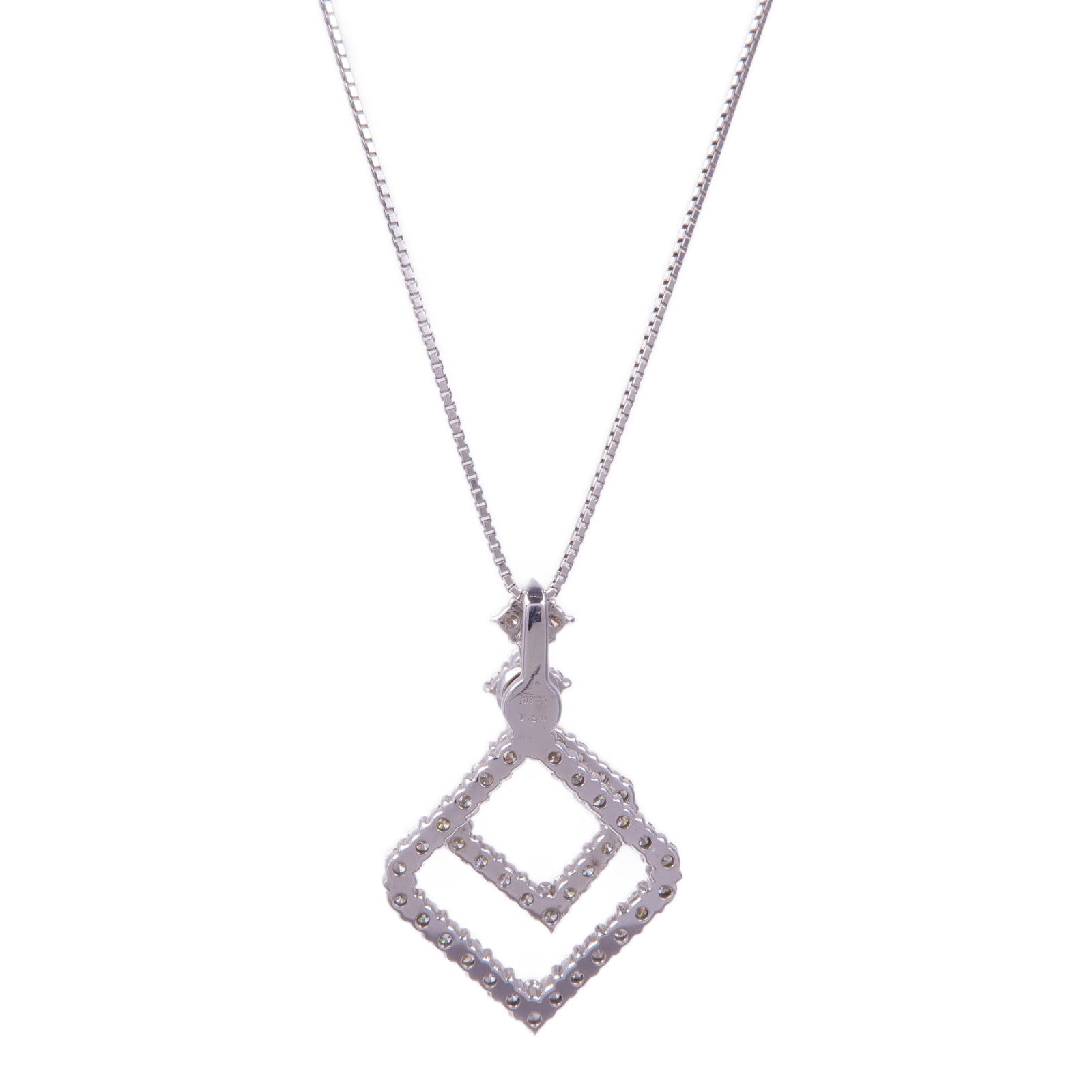 JEWELRY 18K白金Diamond Necklace鑽石項鍊