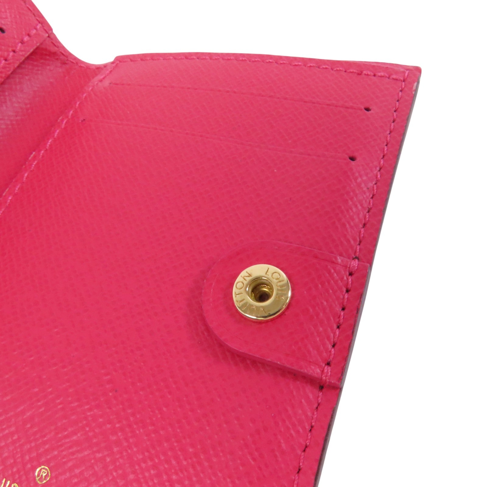 LOUIS VUITTON Monogram Lisa Wallet金扣短錢包