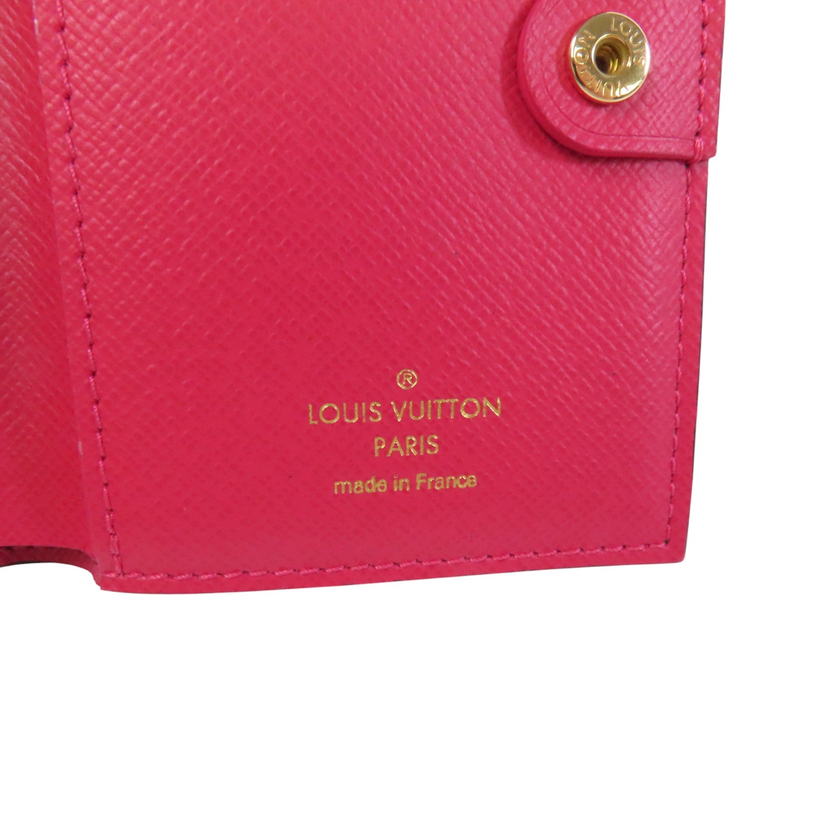 LOUIS VUITTON Monogram Lisa Wallet金扣短錢包