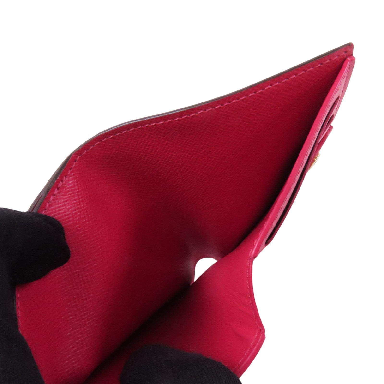 LOUIS VUITTON Monogram Lisa Wallet金扣短錢包