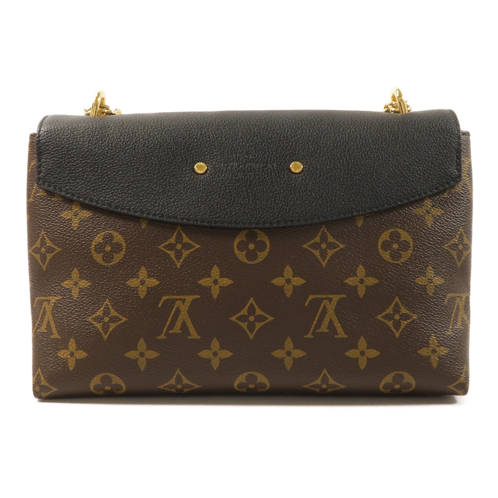 LOUIS VUITTON Monogram Saint Placide金扣鏈帶肩背袋