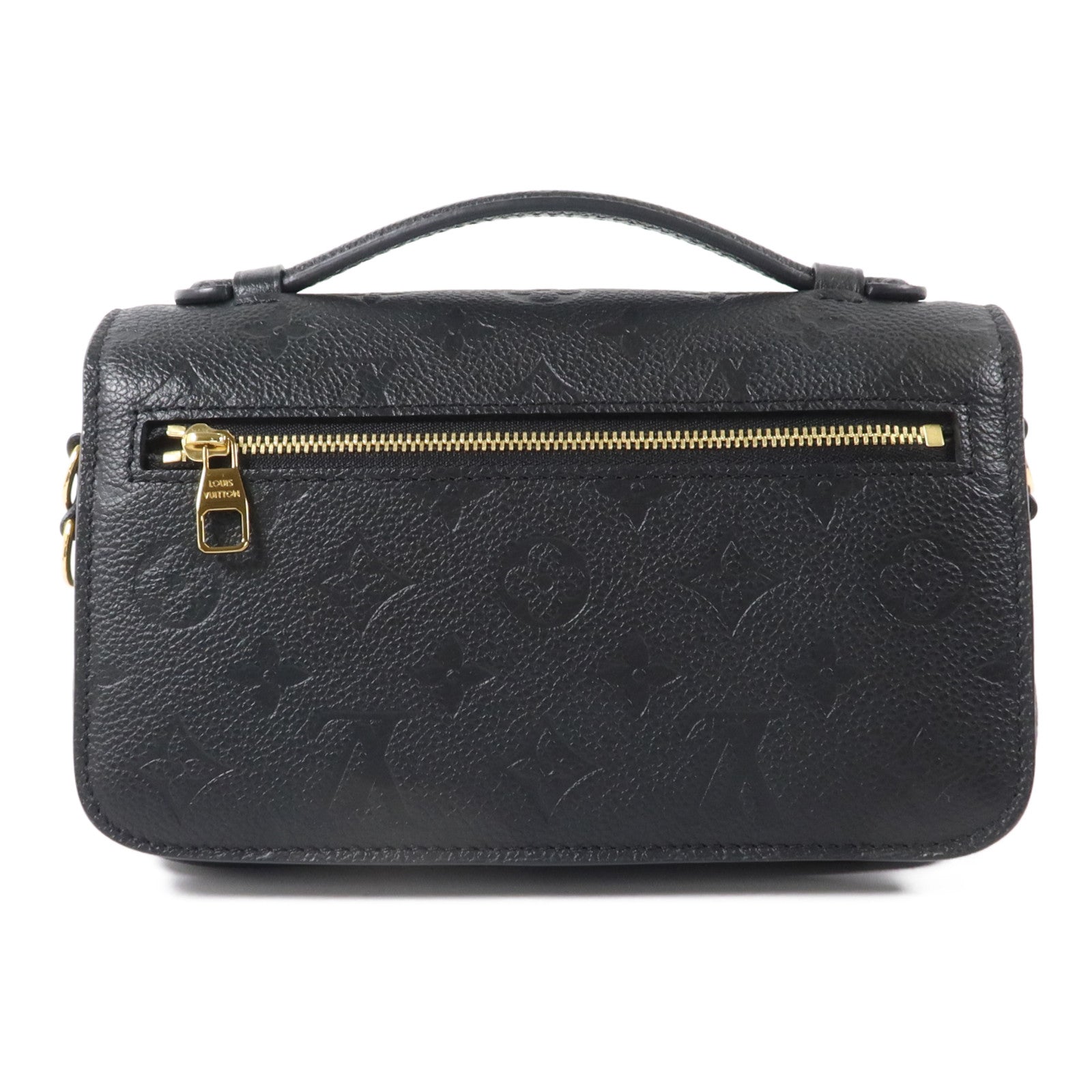 LOUIS VUITTON Monogram Empreinte Pochette Metis East West手挽肩背兩用袋