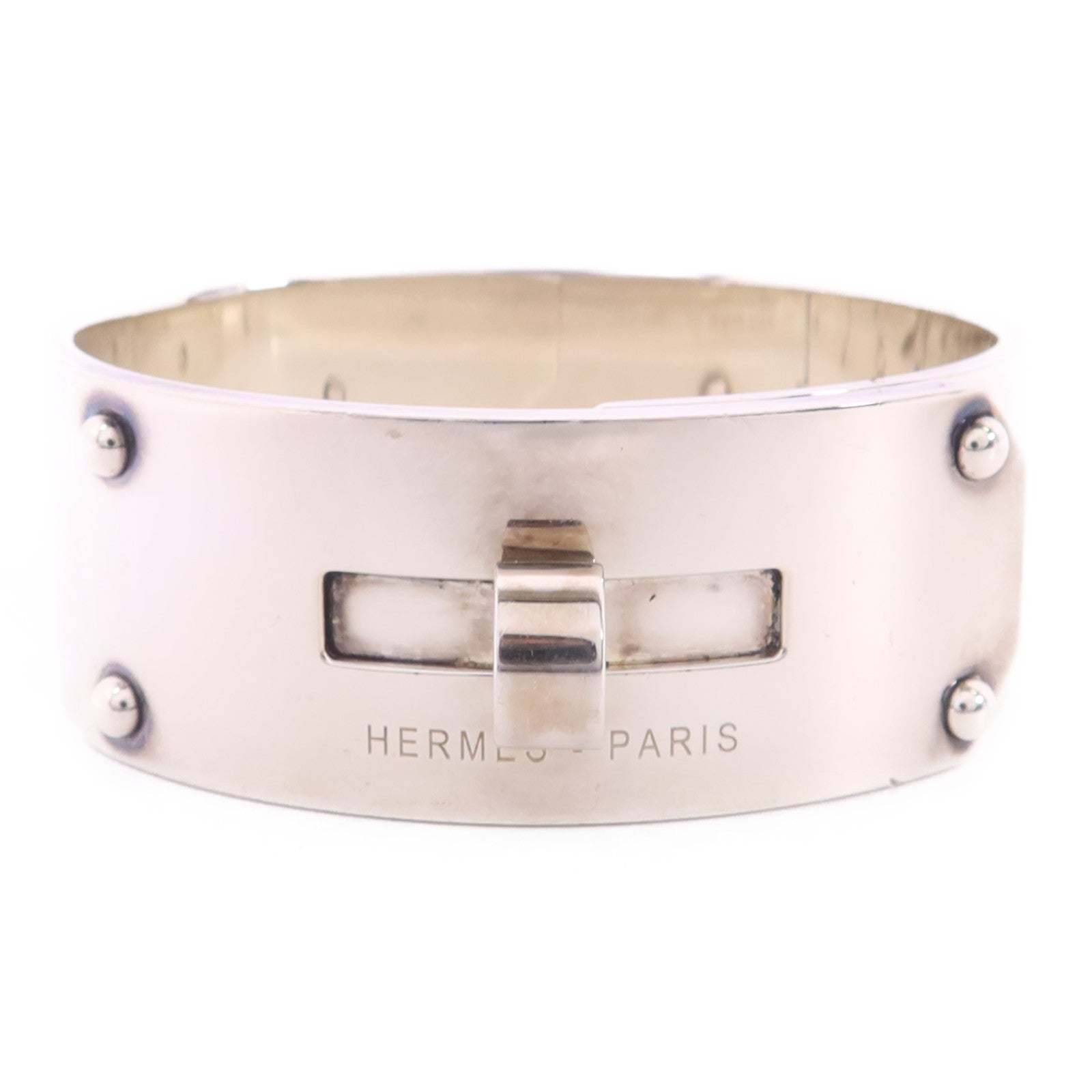 HERMES 925純銀Kelly MM Bracelet手鐲#16cm
