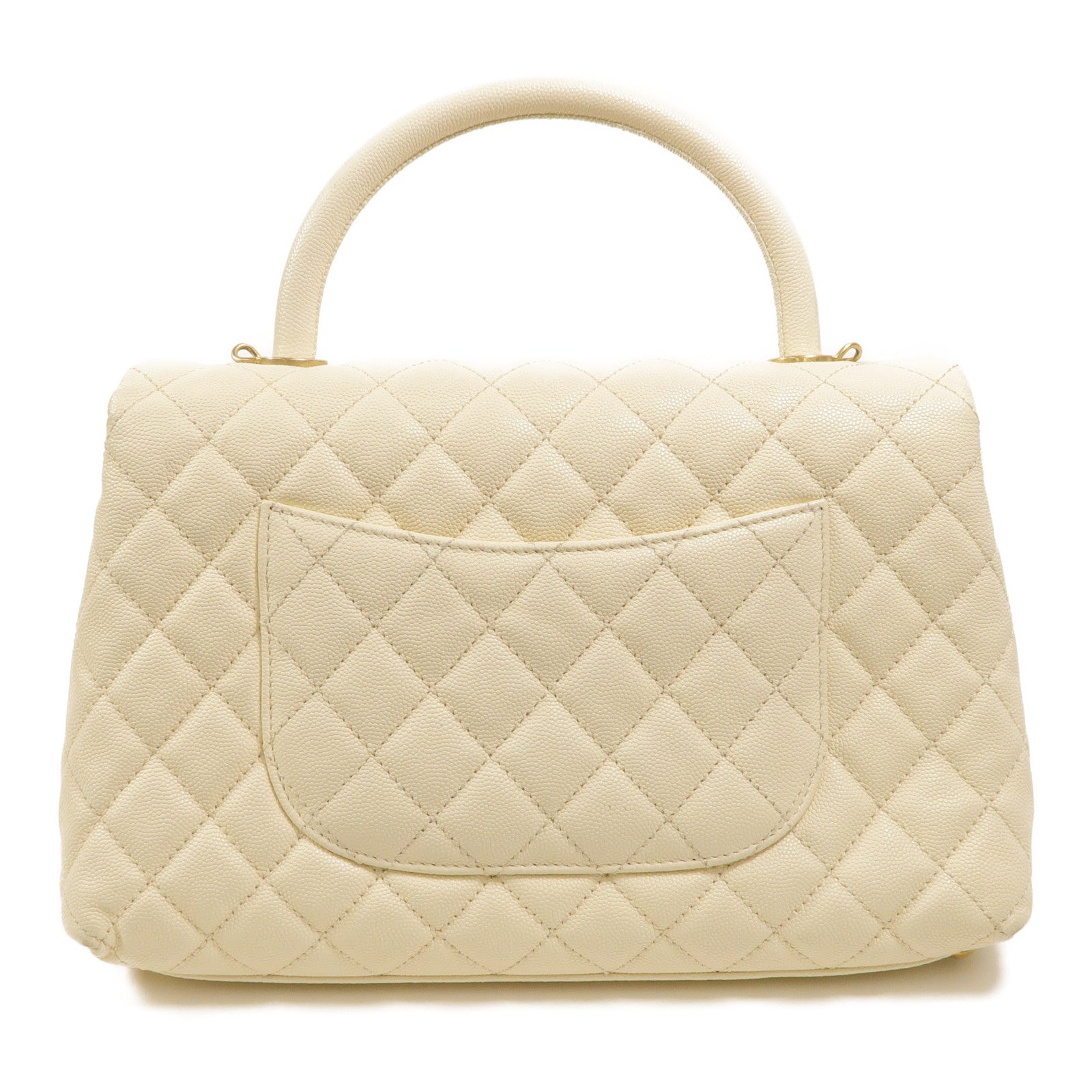 CHANEL 牛皮皮革Coco Handle Bag手挽肩背兩用袋