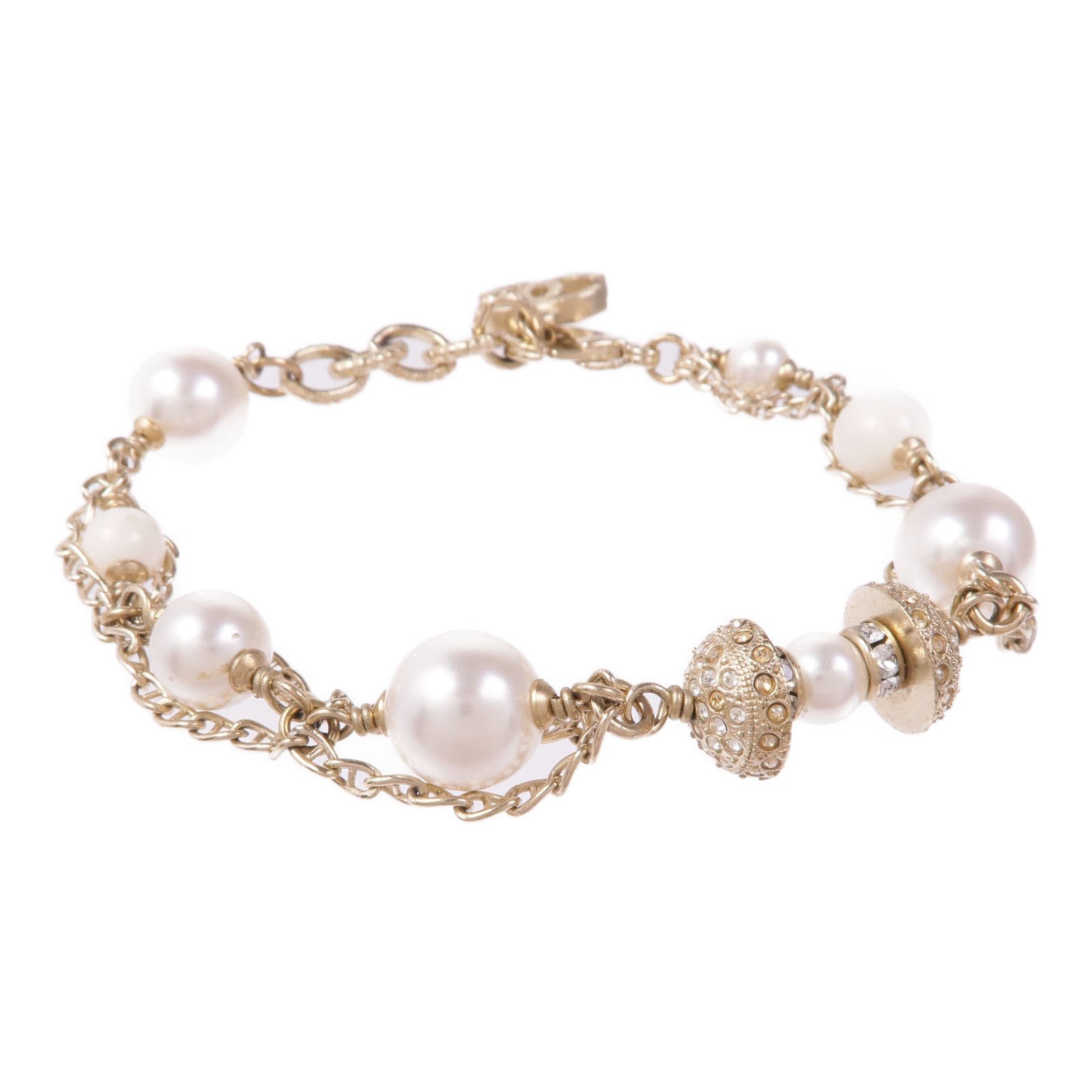 CHANEL PVC/金屬Bracelet手鏈