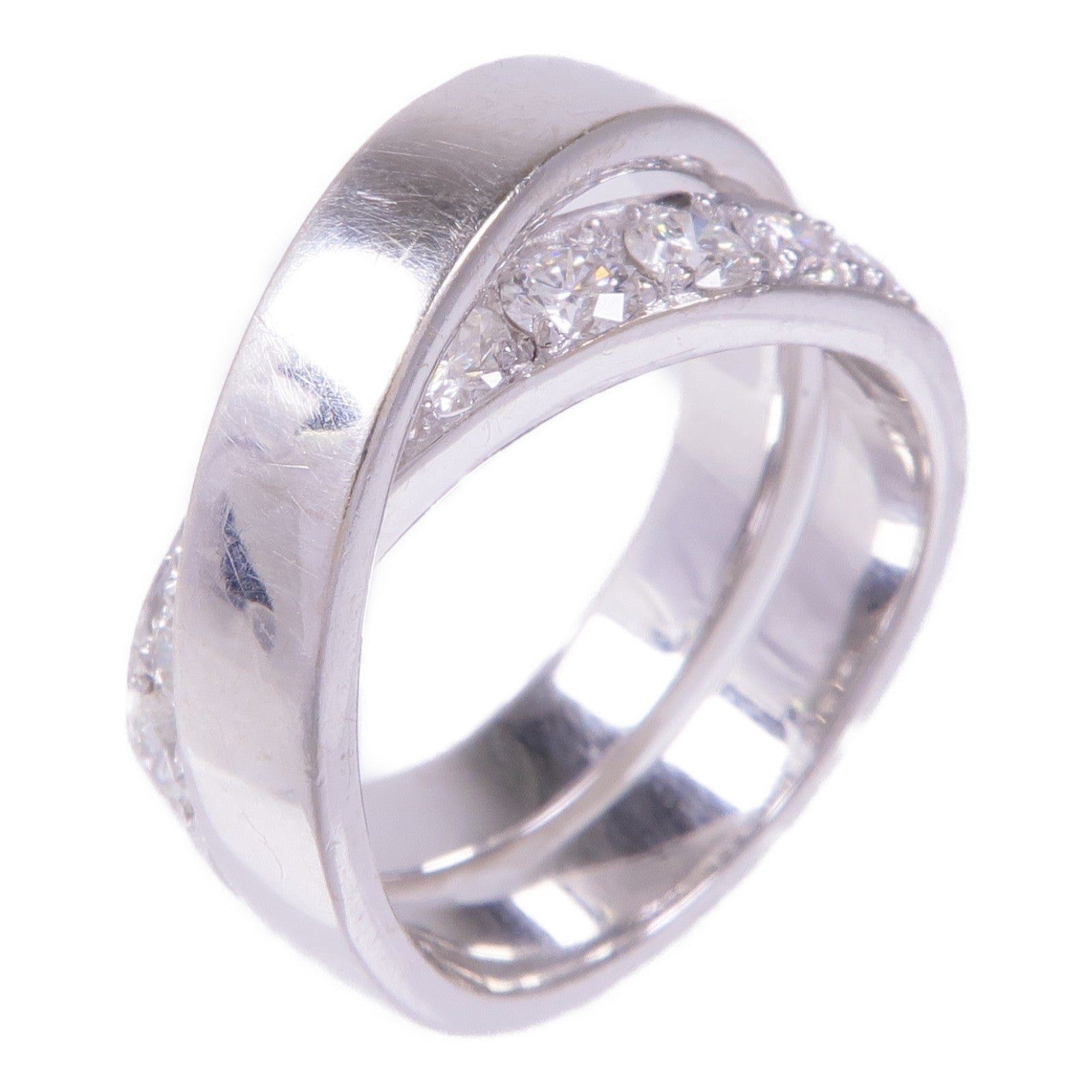 JEWELRY 18K白金Diamond Ring鑽石戒指US#7.25