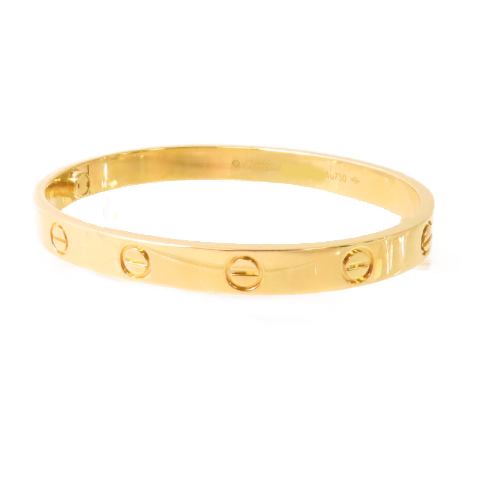 CARTIER 18K黃金Love Bracelet Classic Model手鐲#16