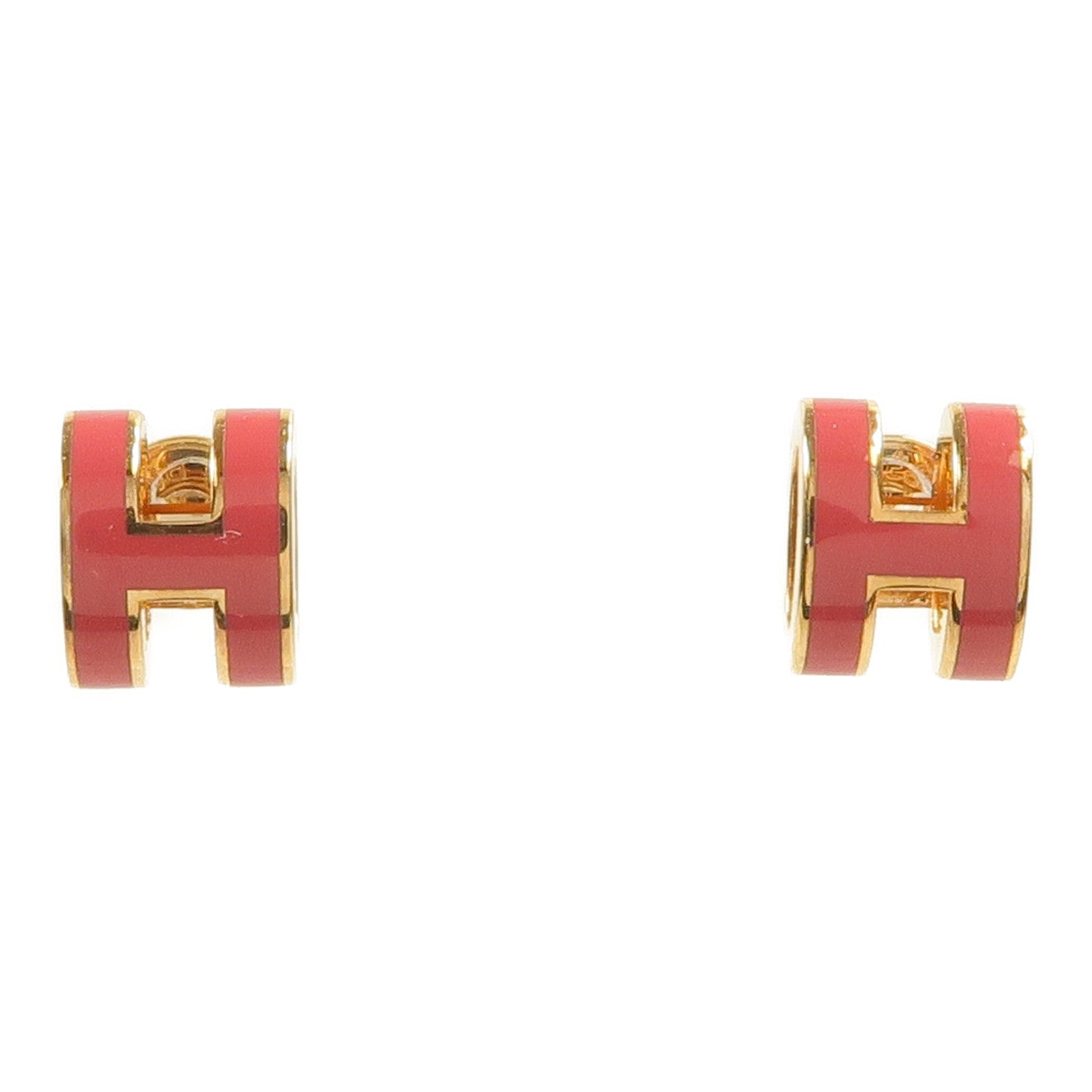 HERMES 金屬Mini Pop H Earrings耳環