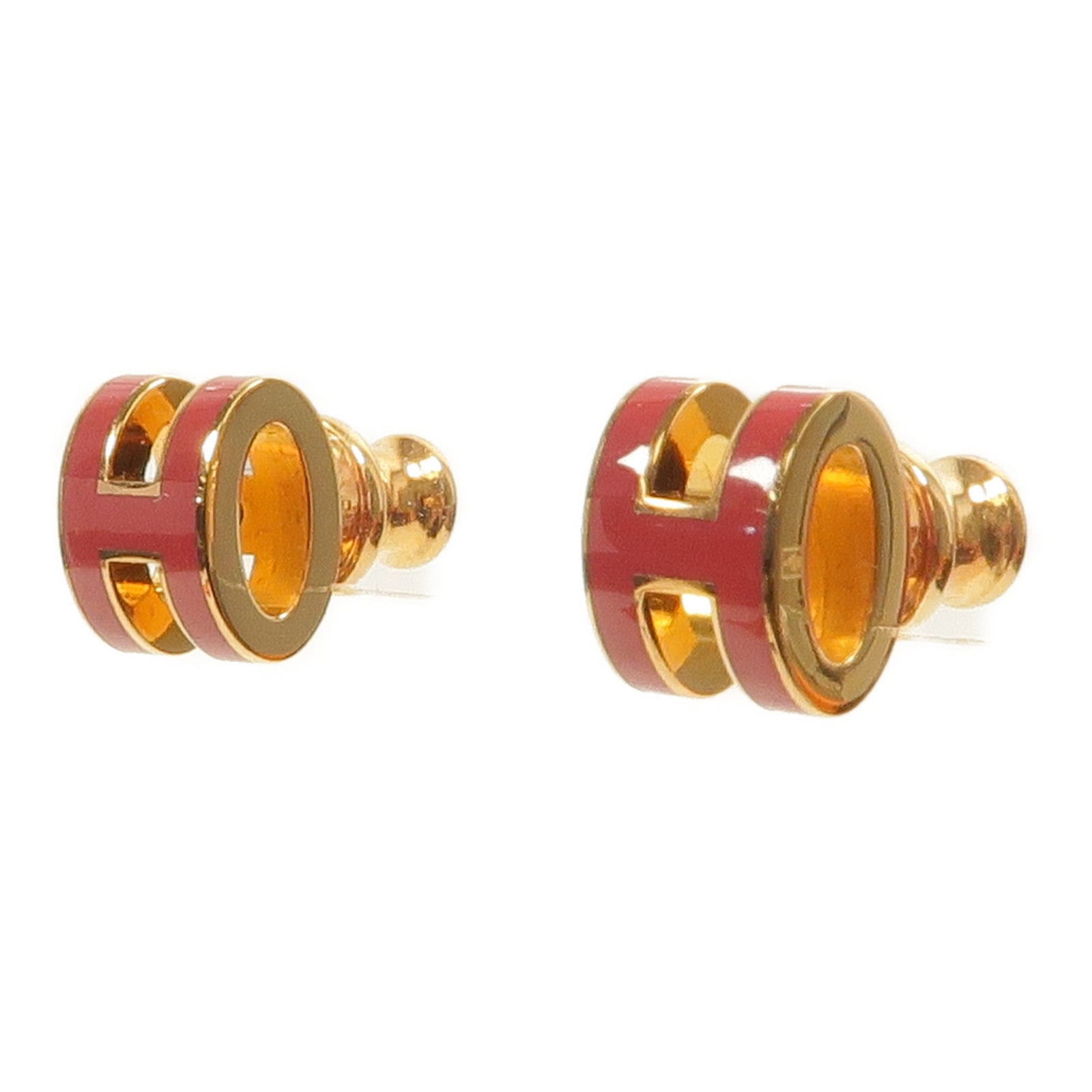 HERMES 金屬Mini Pop H Earrings耳環